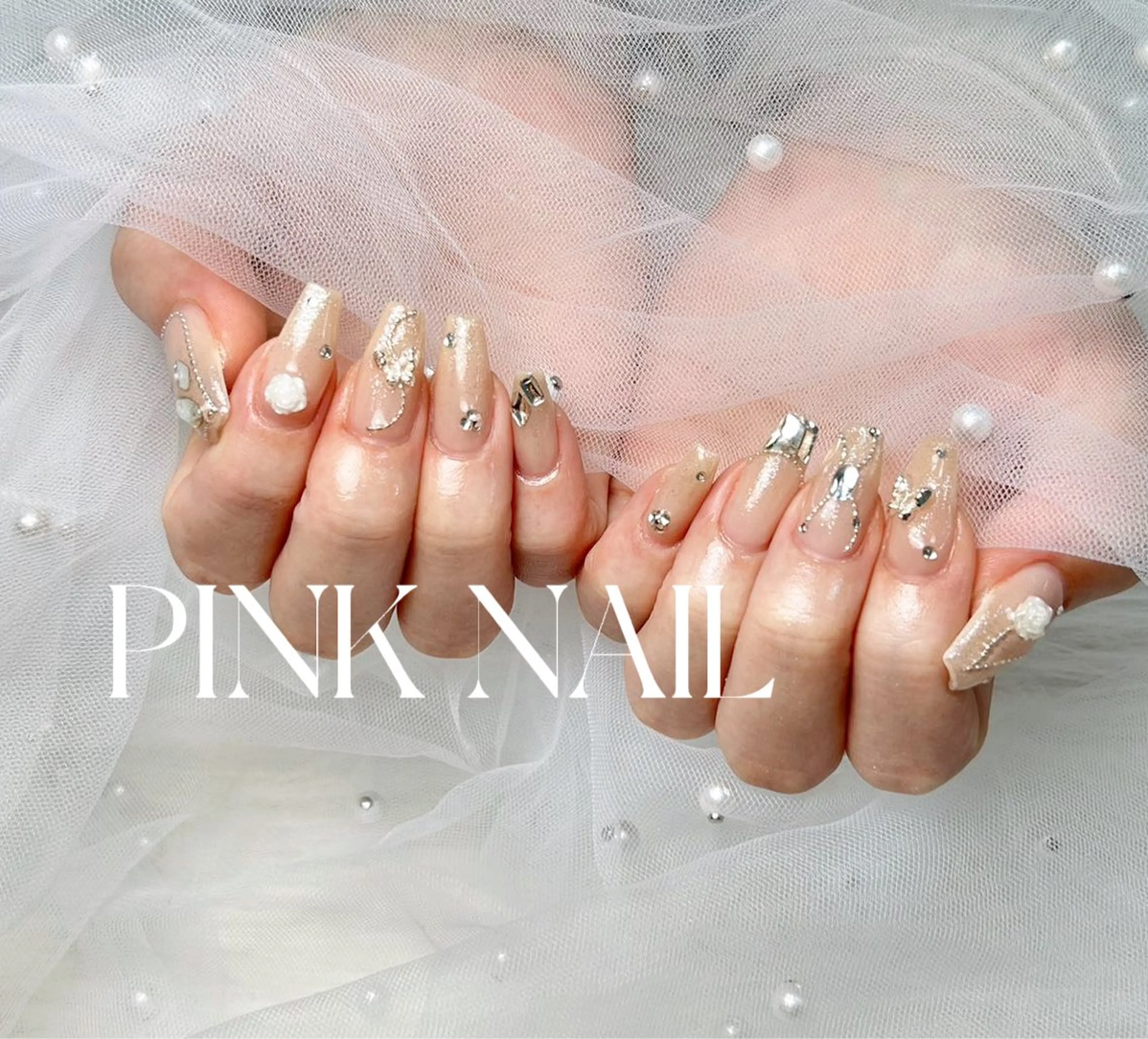 ネイル ハンドネイル pink nailのネイルデザイン
