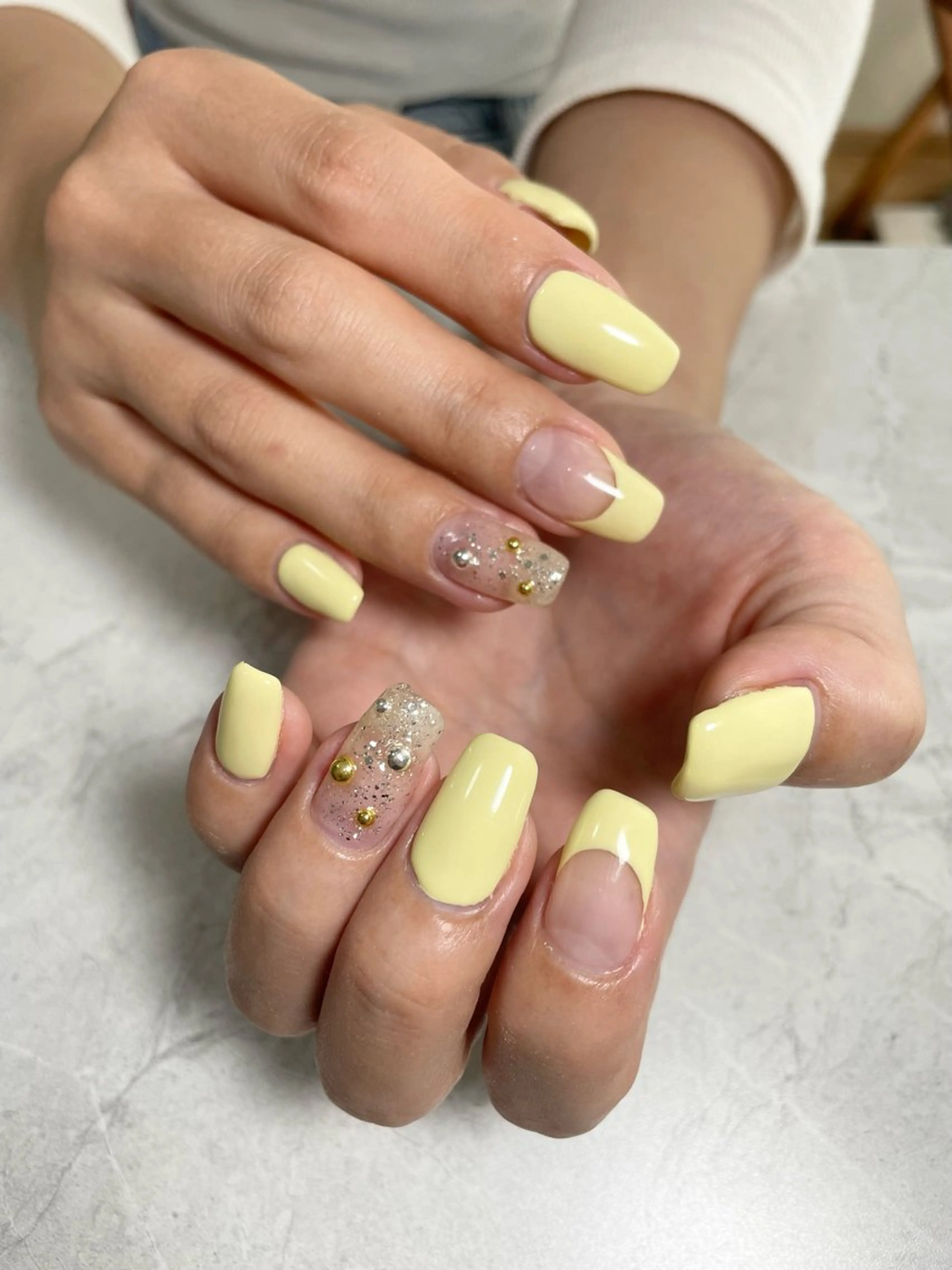 ネイル パステルネイル 春ネイル miinail miyuuのネイルデザイン