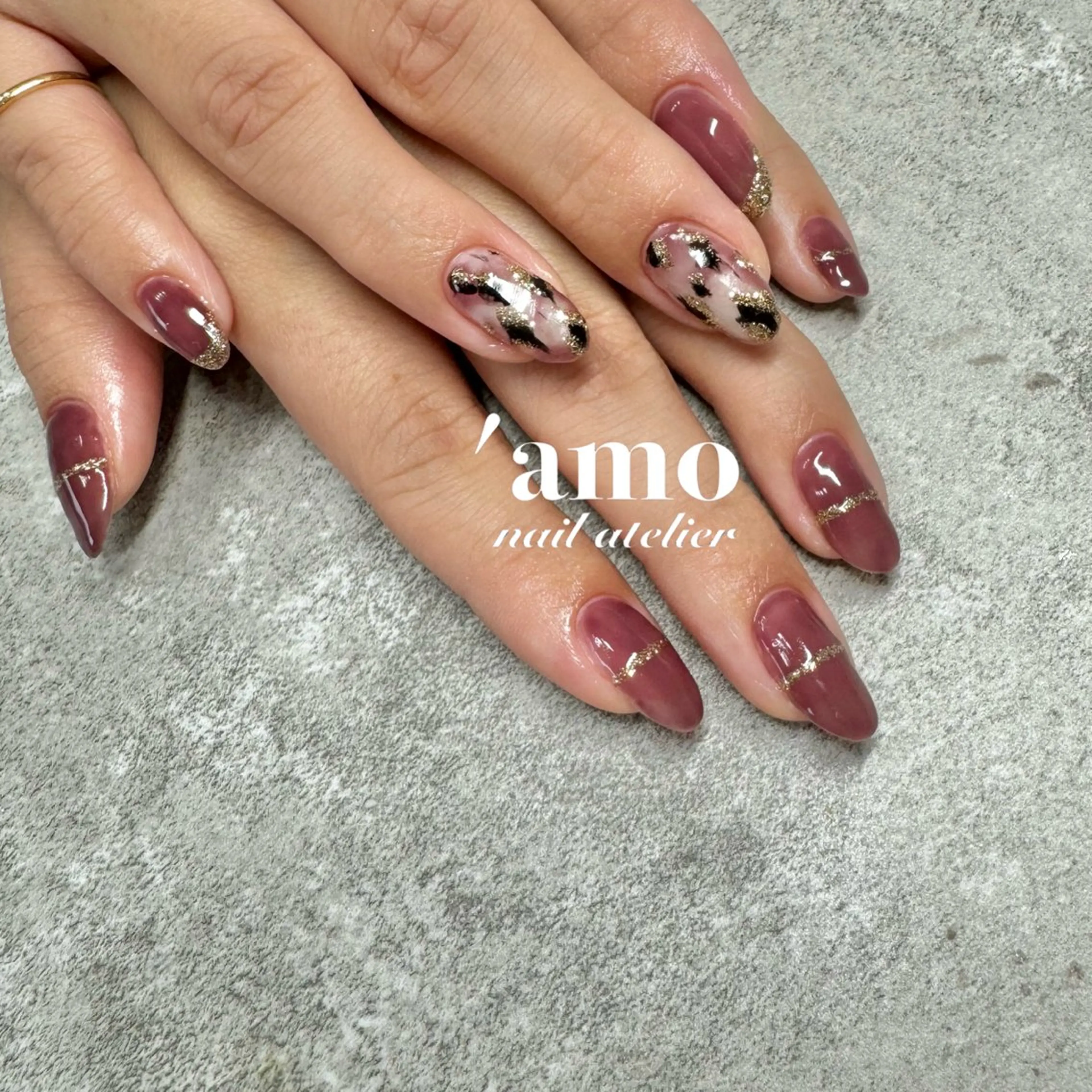 ネイル 'amo nail atelierのネイルデザイン