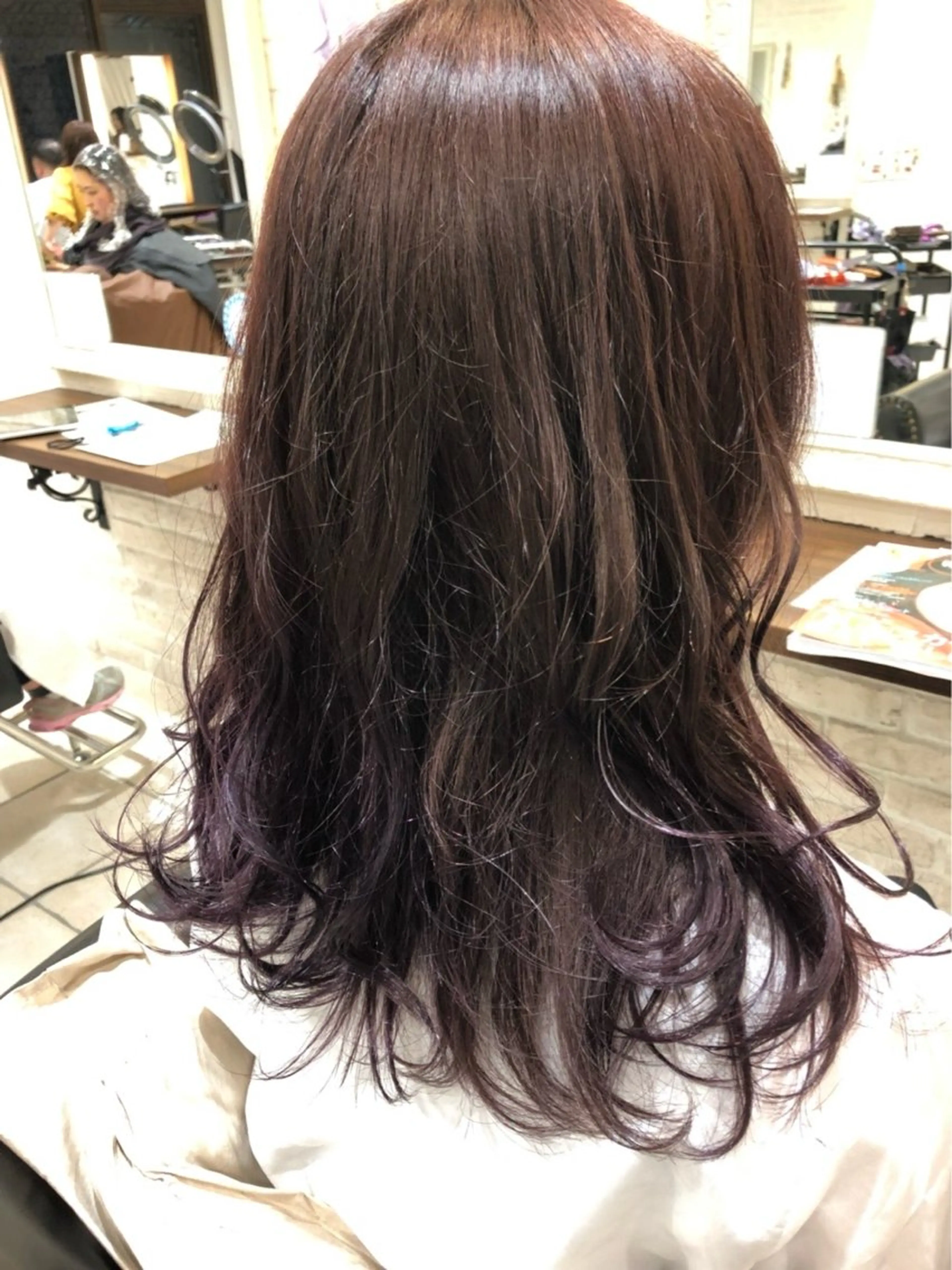 ロング Lattente所属・菊地 真優のヘアスタイル