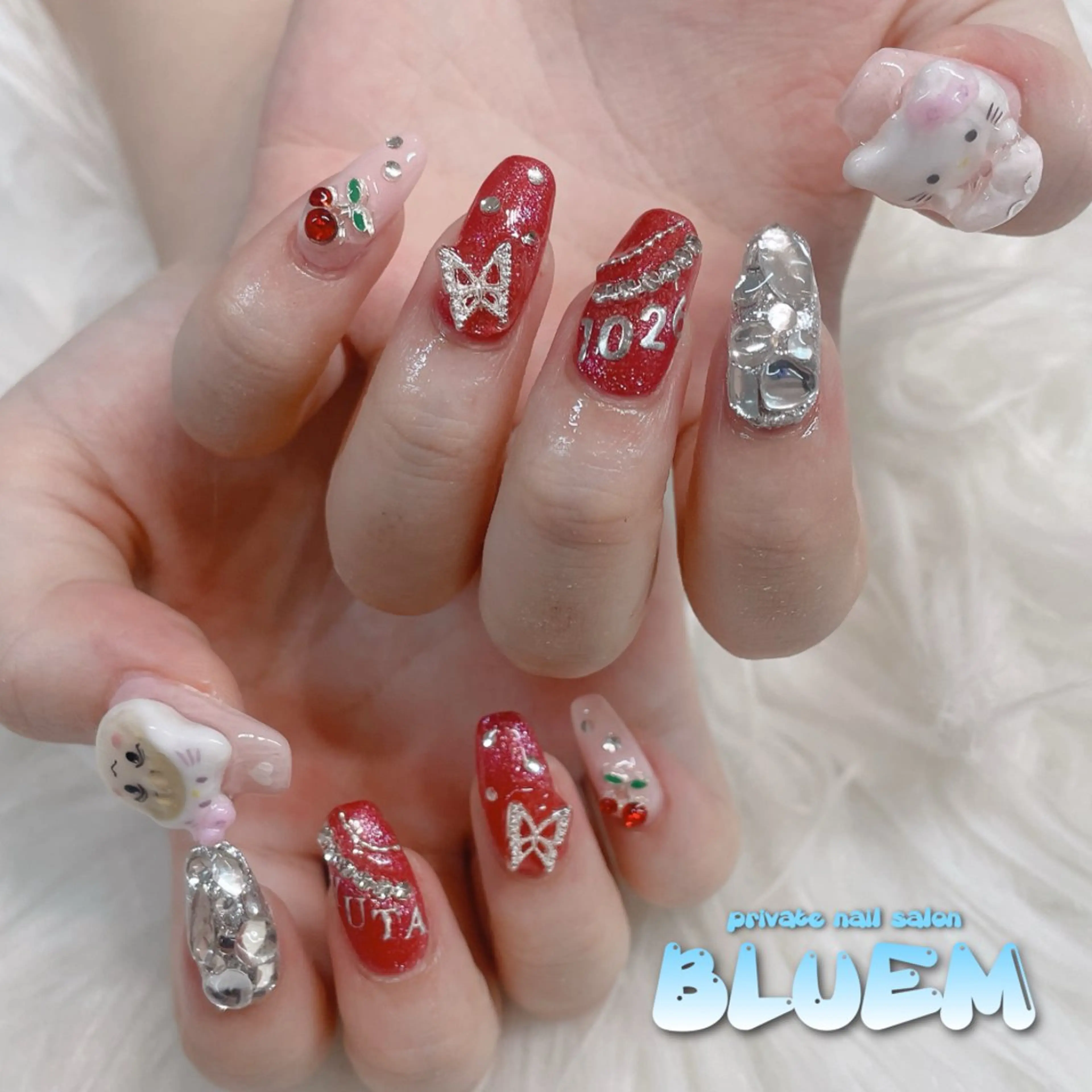 ネイル ハンドネイル ハンドケア BLUEM所属・BLUEM さやかのネイルデザイン