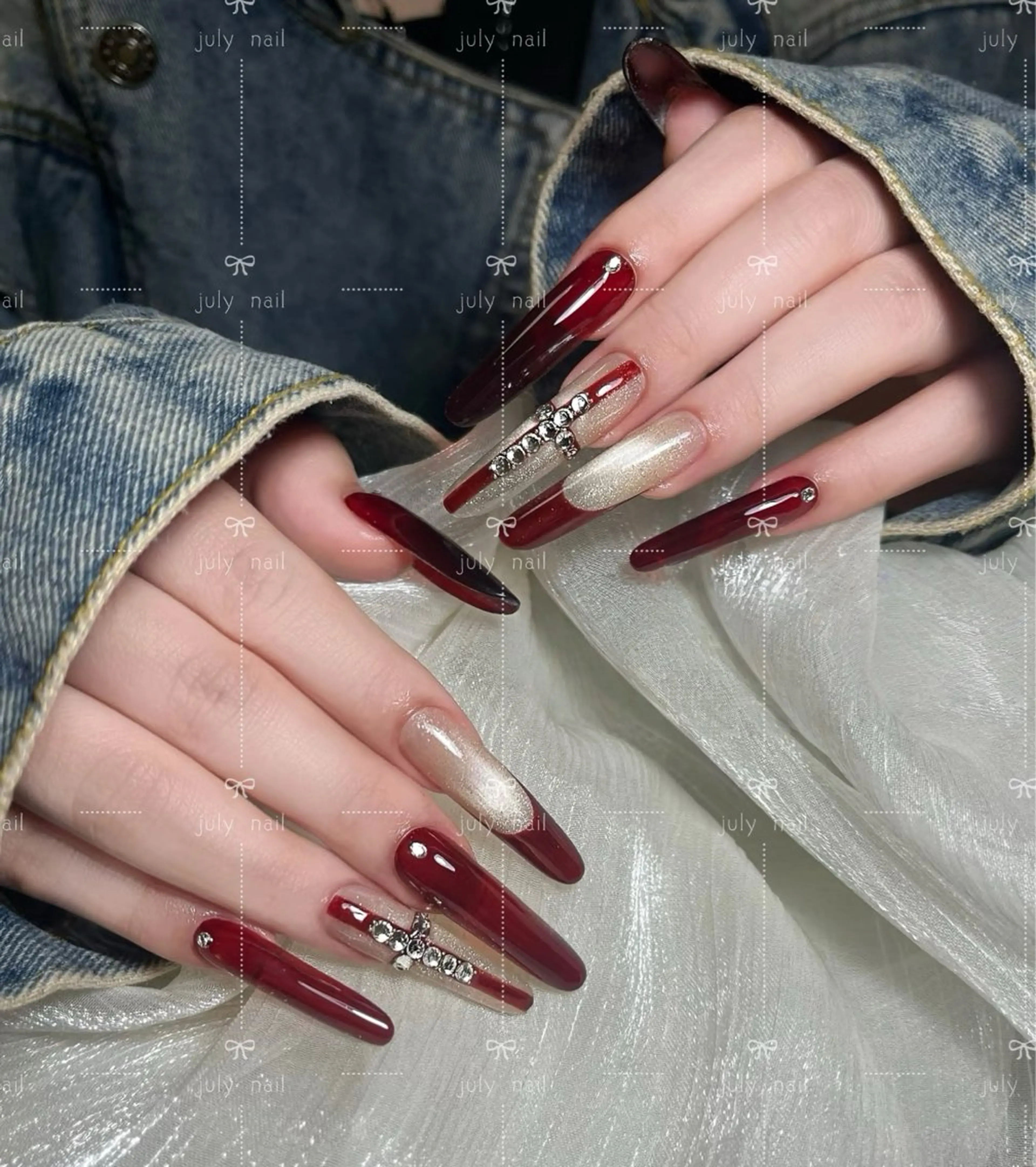 ロング July nail salon所属・July.nail ジュライ　ネイルのネイルデザイン