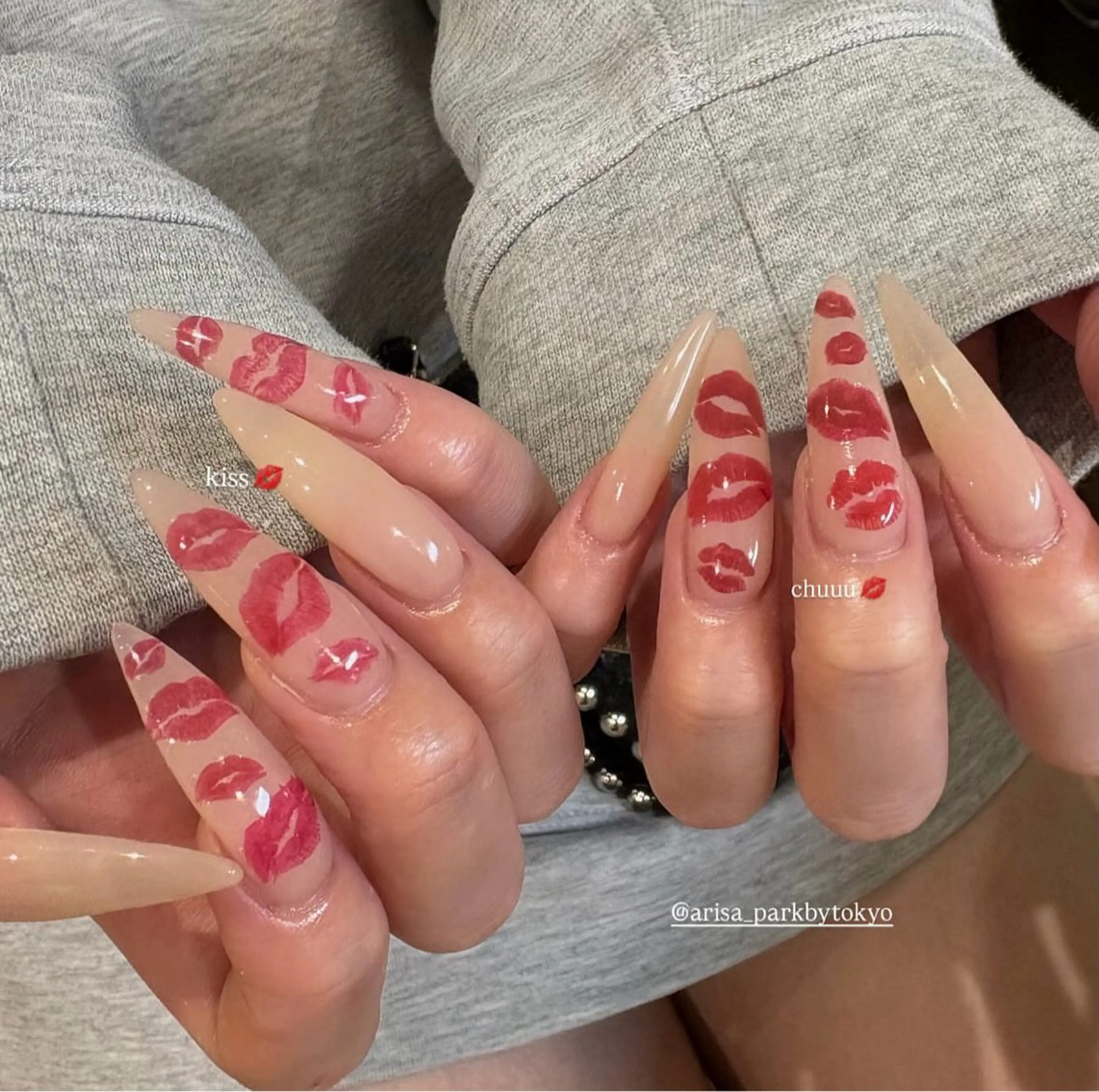 ネイル ハンドネイル パークバイトウキョウ arisaのネイルデザイン