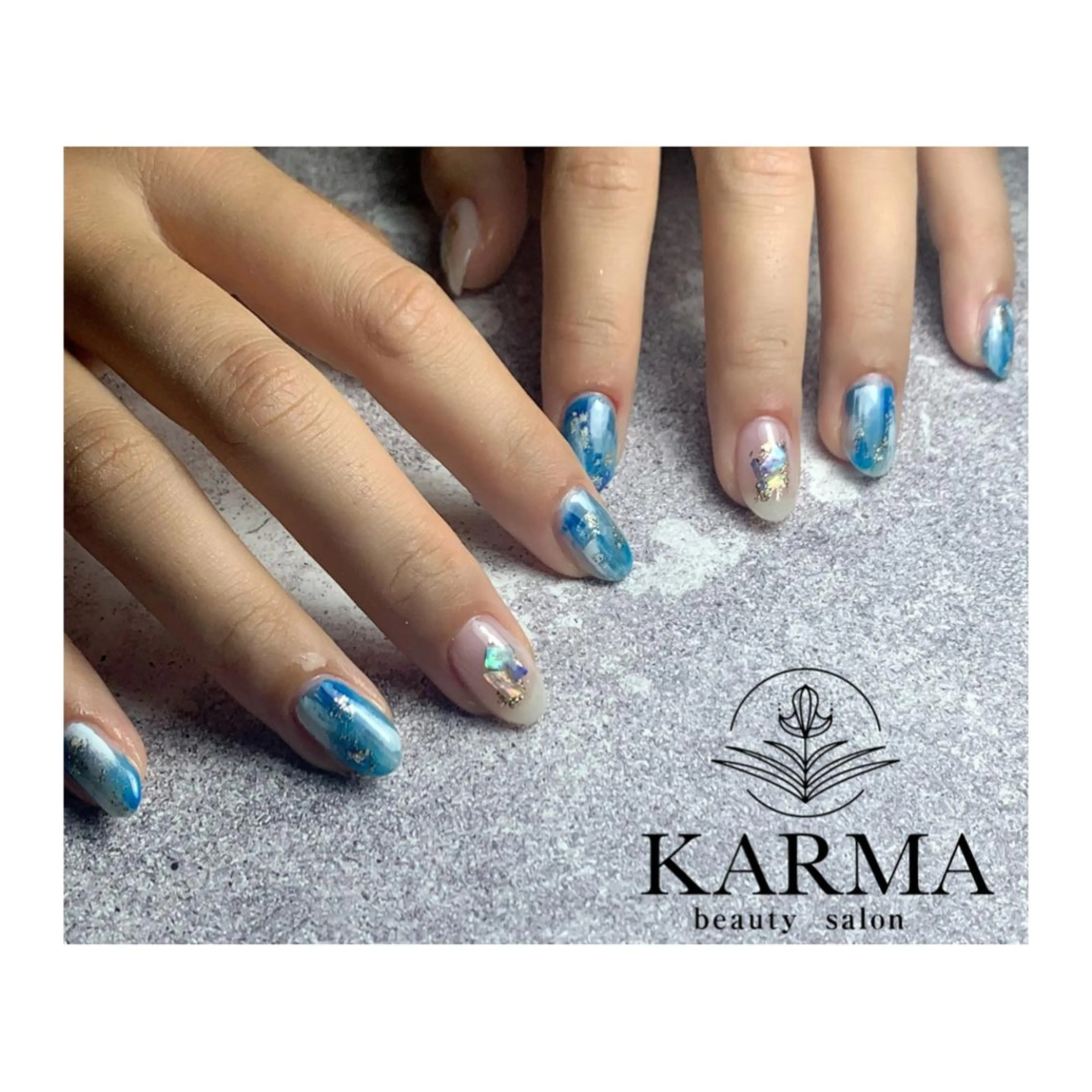 ネイル ニュアンスネイル ハンドネイル KARMA salonのネイルデザイン