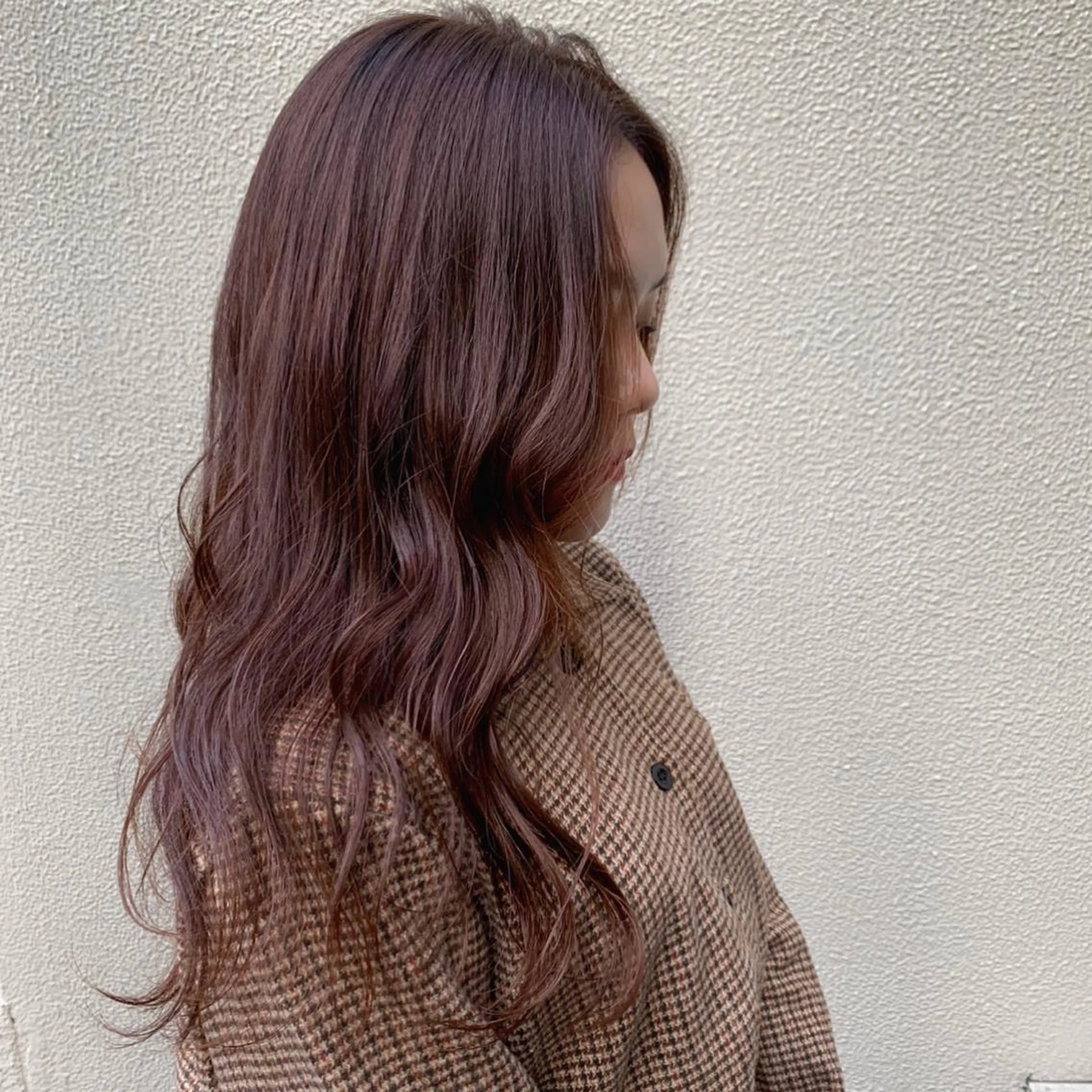 ロング レッドブラウン Jewel Box所属・髪質改善ストレート 特化⭐️杉本奈稀沙のヘアスタイル