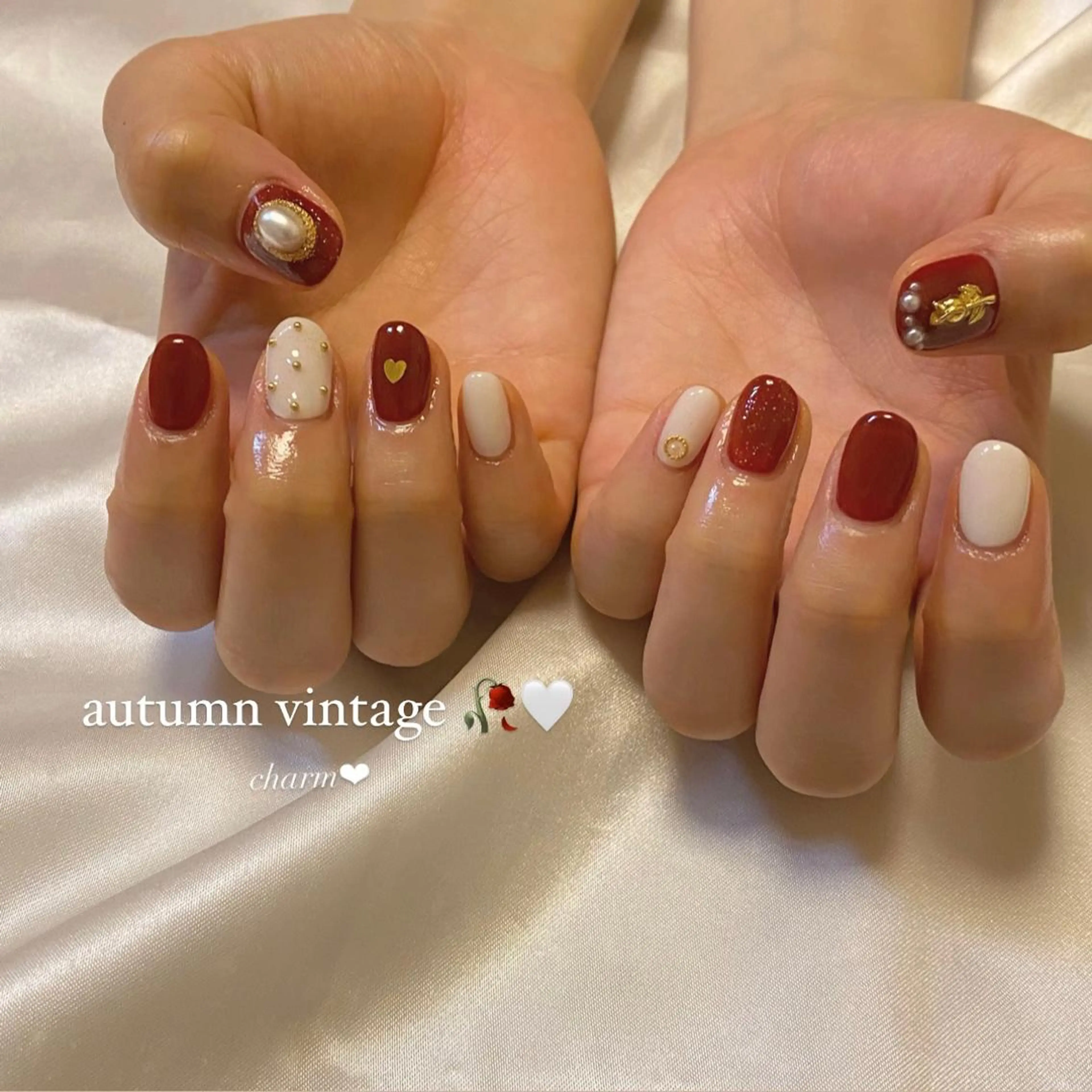 ネイル ハンドネイル nail salon charmのネイルデザイン