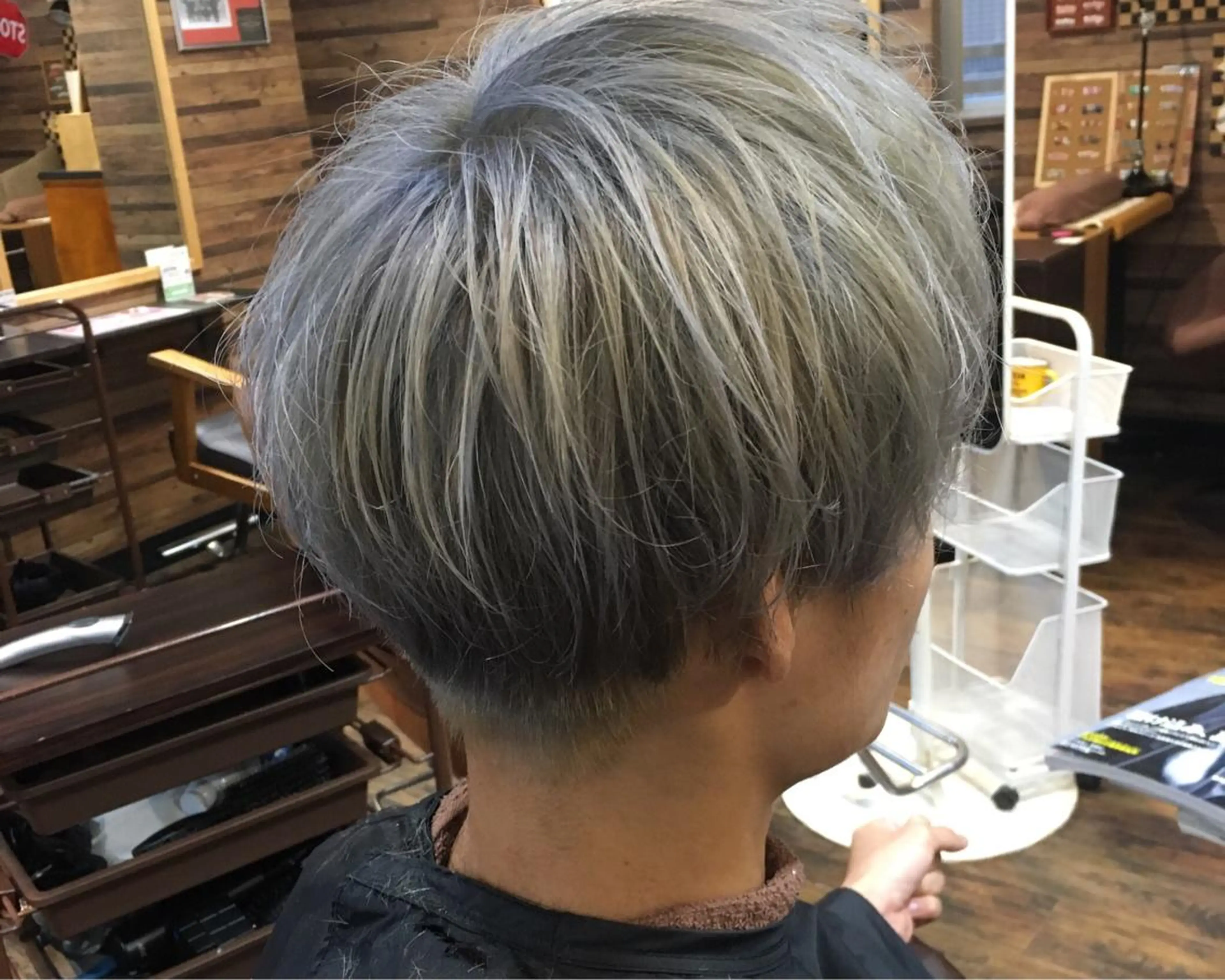 ショート Lumi上大岡所属・縮毛矯正/カラー/ 似合わせ/JUNのヘアスタイル