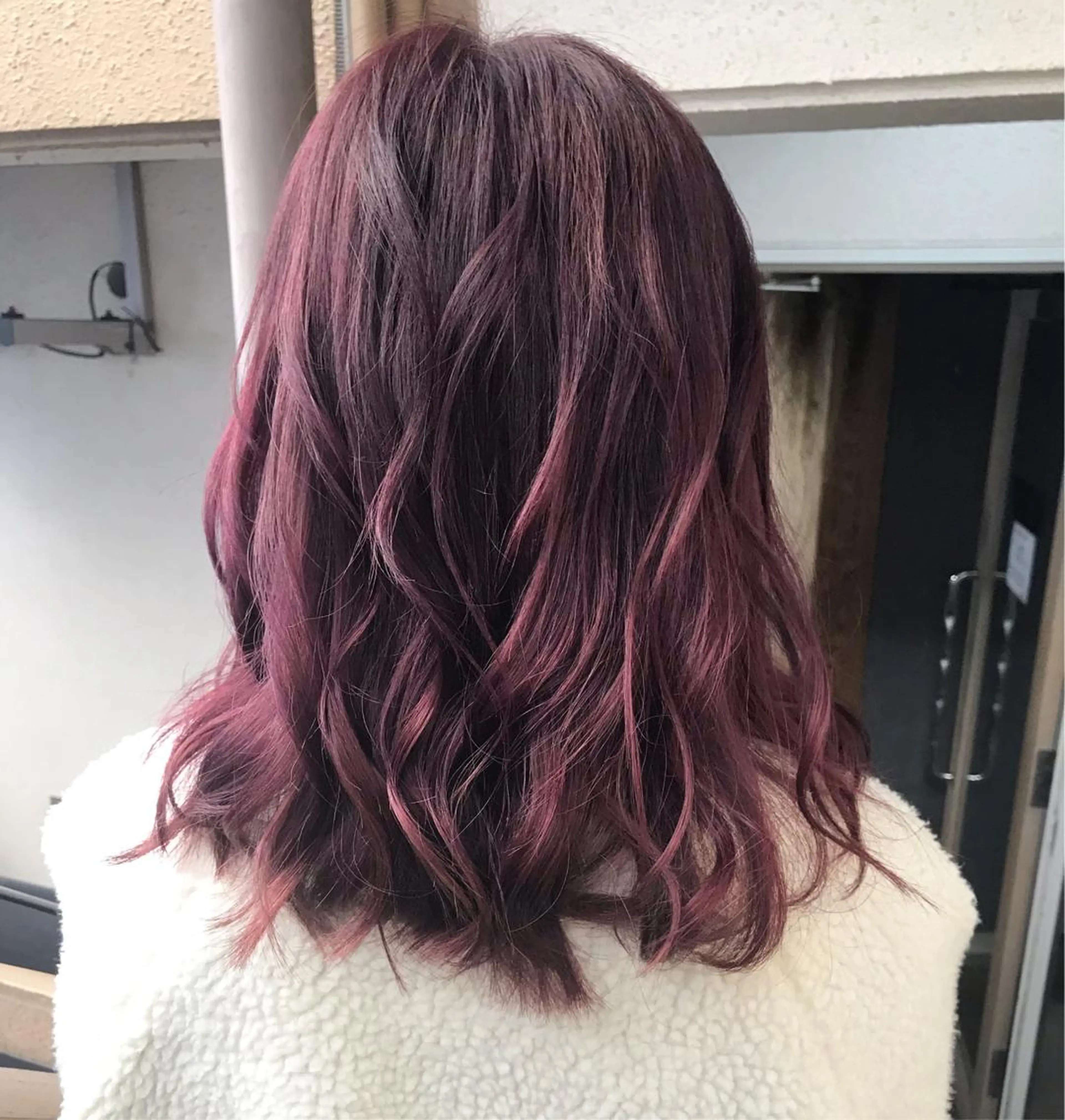 ミディアム カラー ヘアカラー 縮毛矯正 トリートメント 💎髪質改善💎 デザイナーshinのヘアスタイル