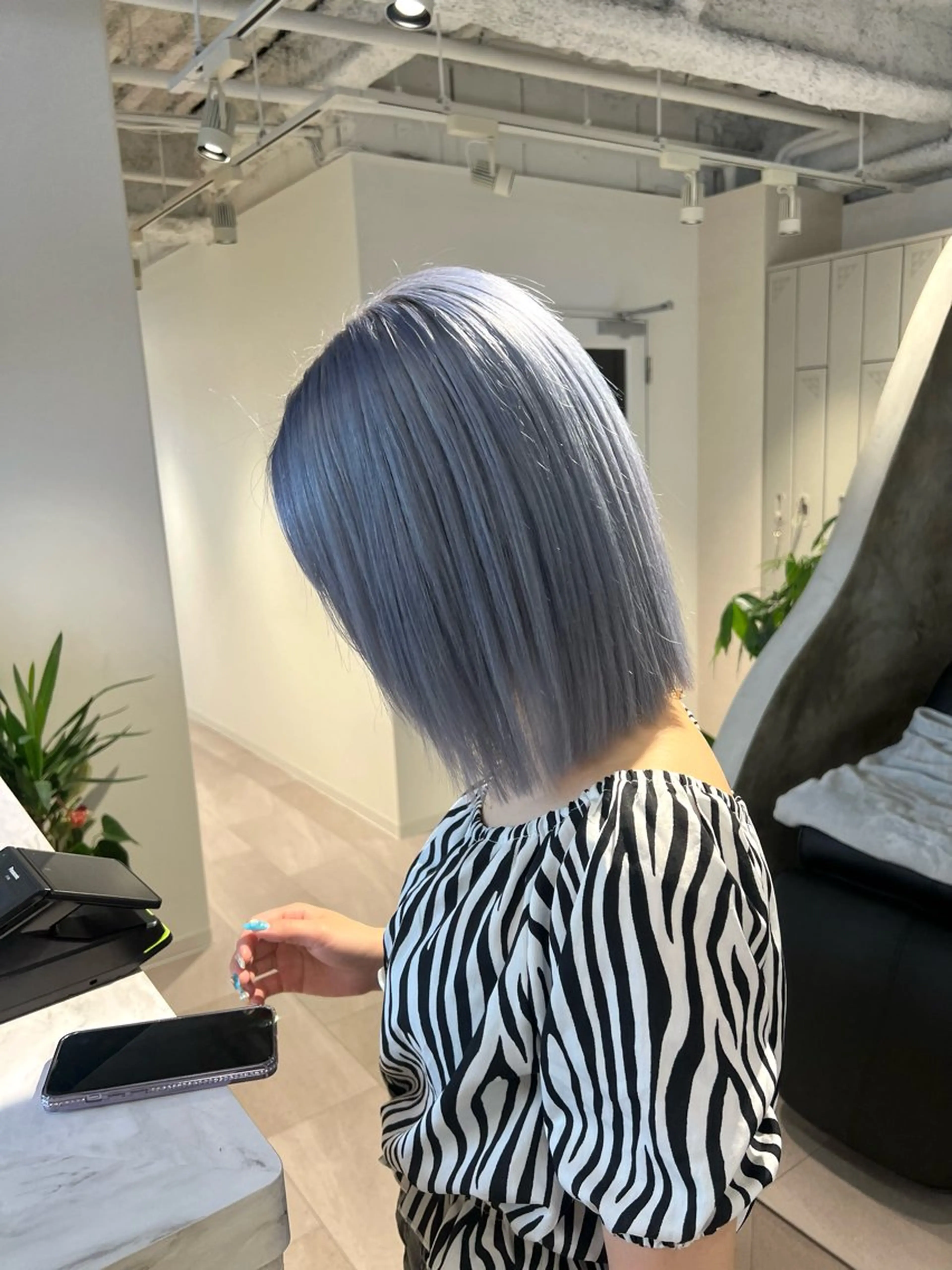 ミディアム ior北千住【イオール】所属・YU(ハイトーン/ ブリーチカラー)のヘアスタイル