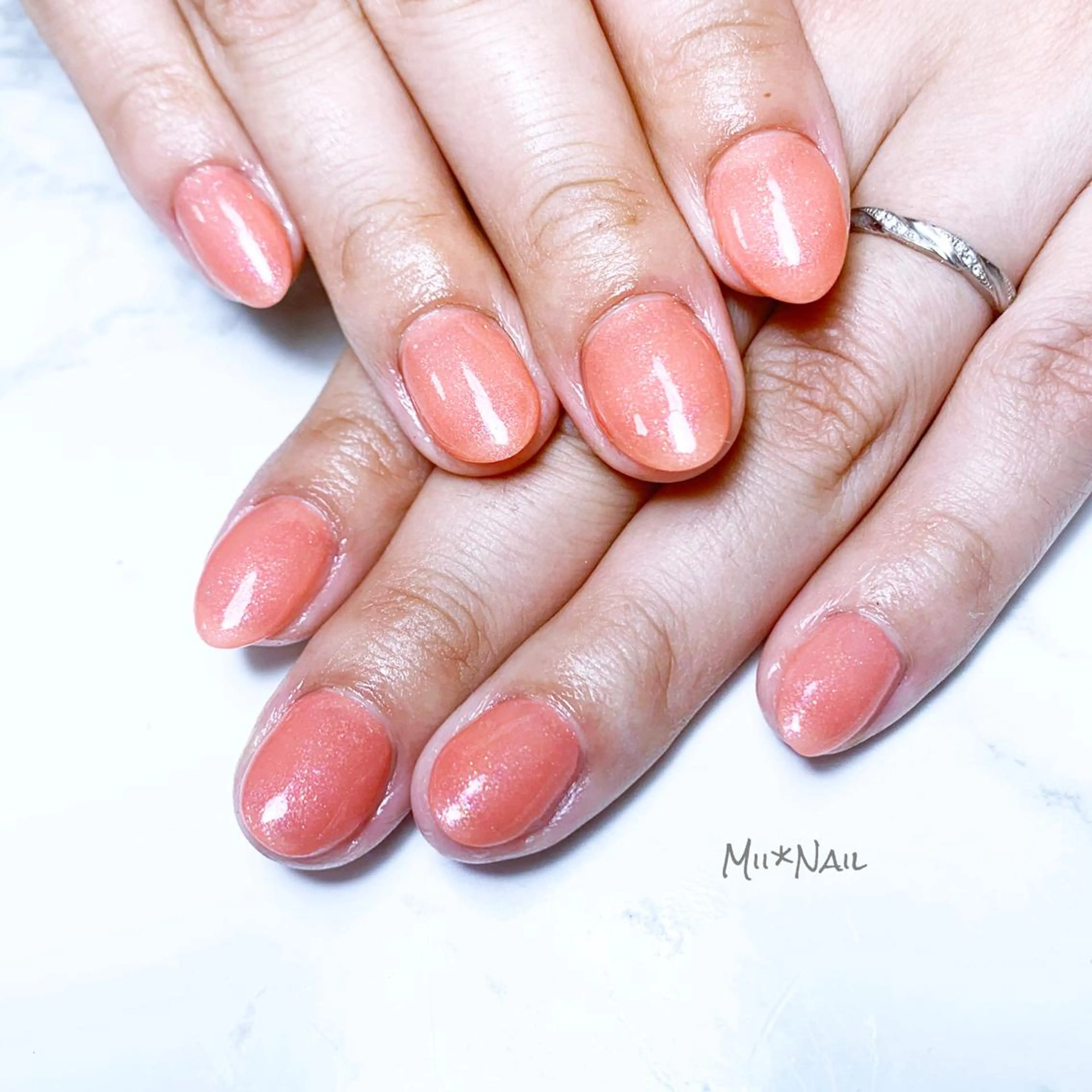 ネイル ハンドネイル ハンドケア MII*NAIL／ 美フォルムsalonのネイルデザイン