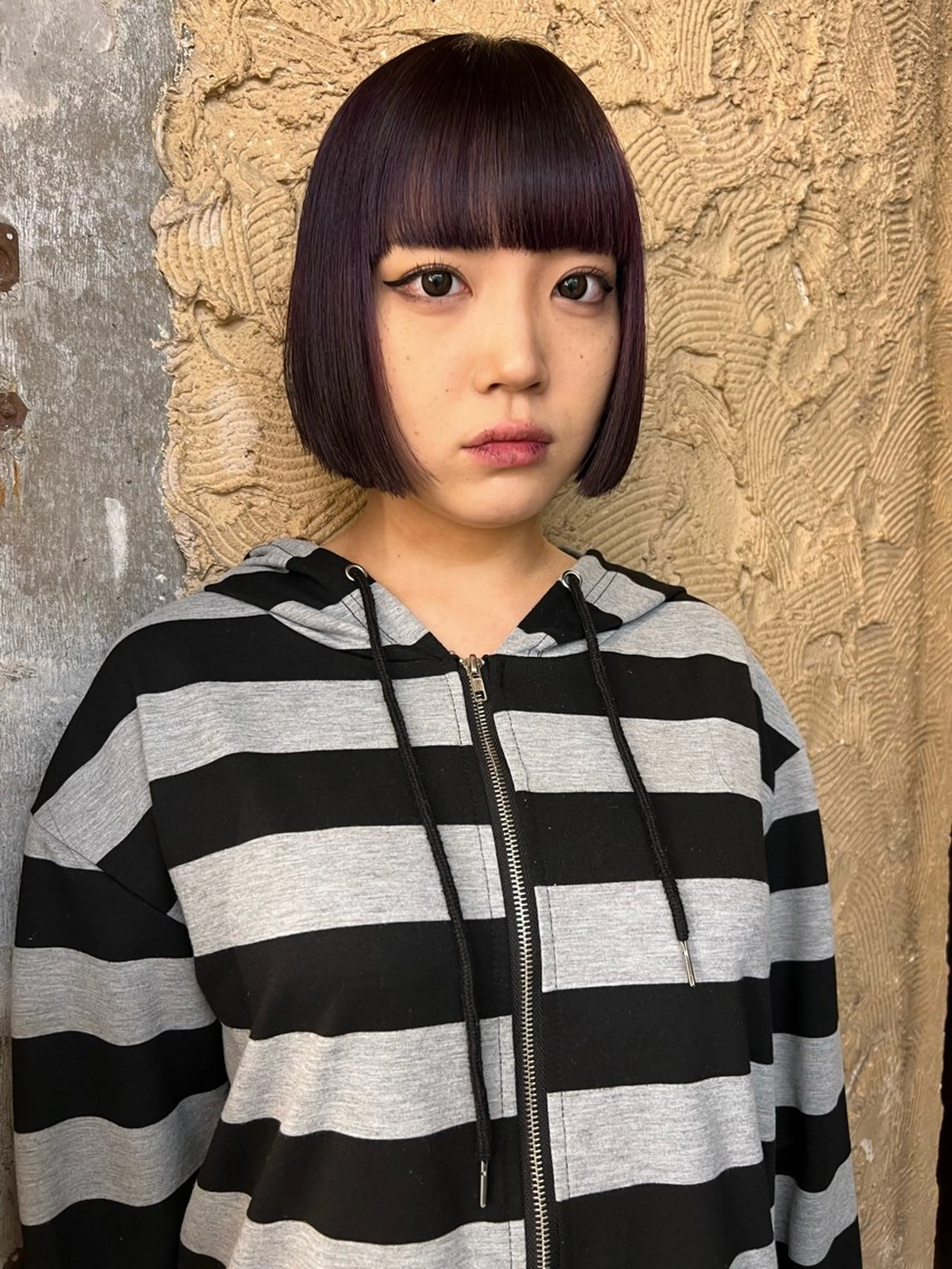 ミディアム カラー カット ヘアカラー haco＋所属・圧倒的デザイン力 店長🎨RENAのヘアスタイル
