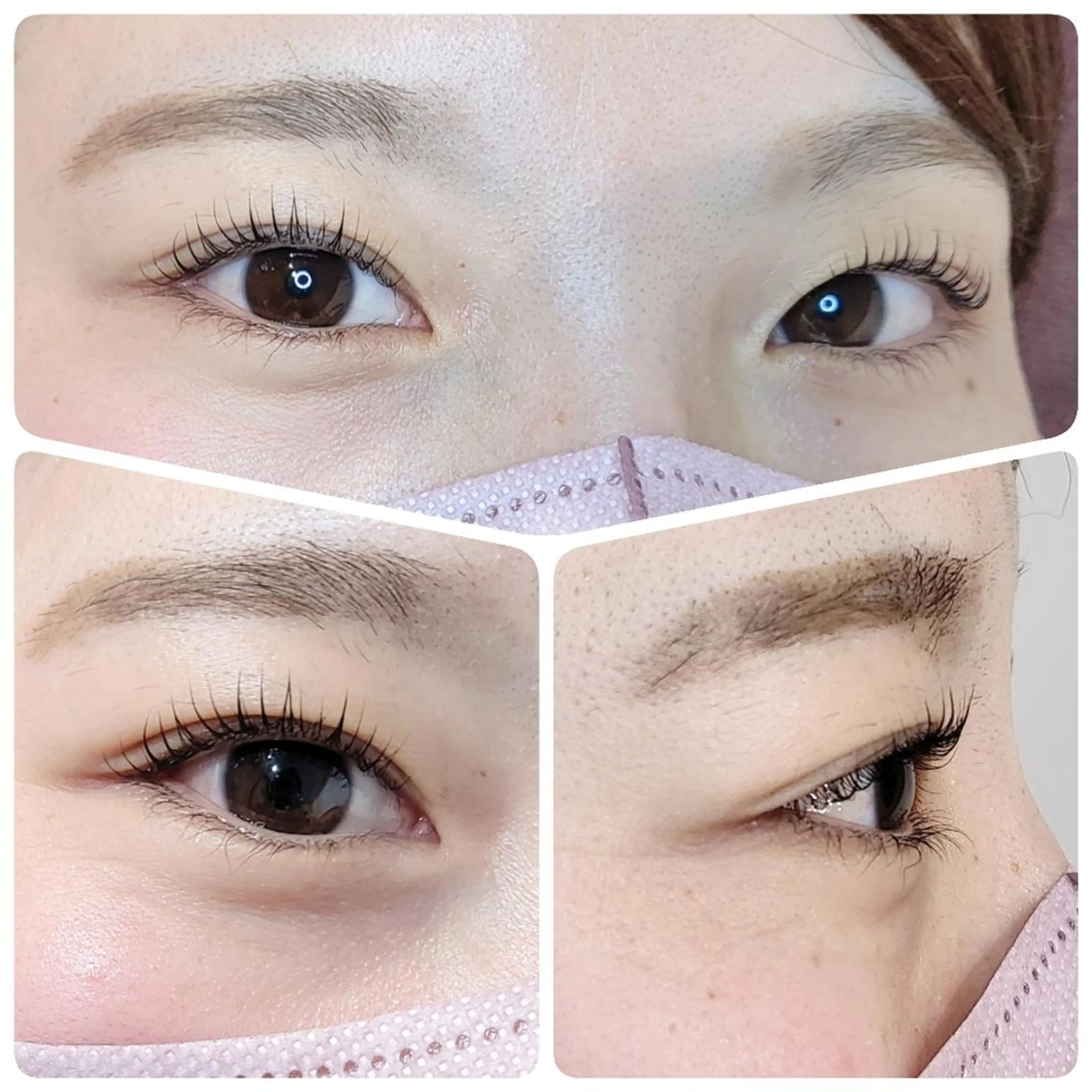 マツエク・マツパ 一重×まつ毛パーマ Re'VIELISS 🦋Manaのマツエク・マツパデザイン