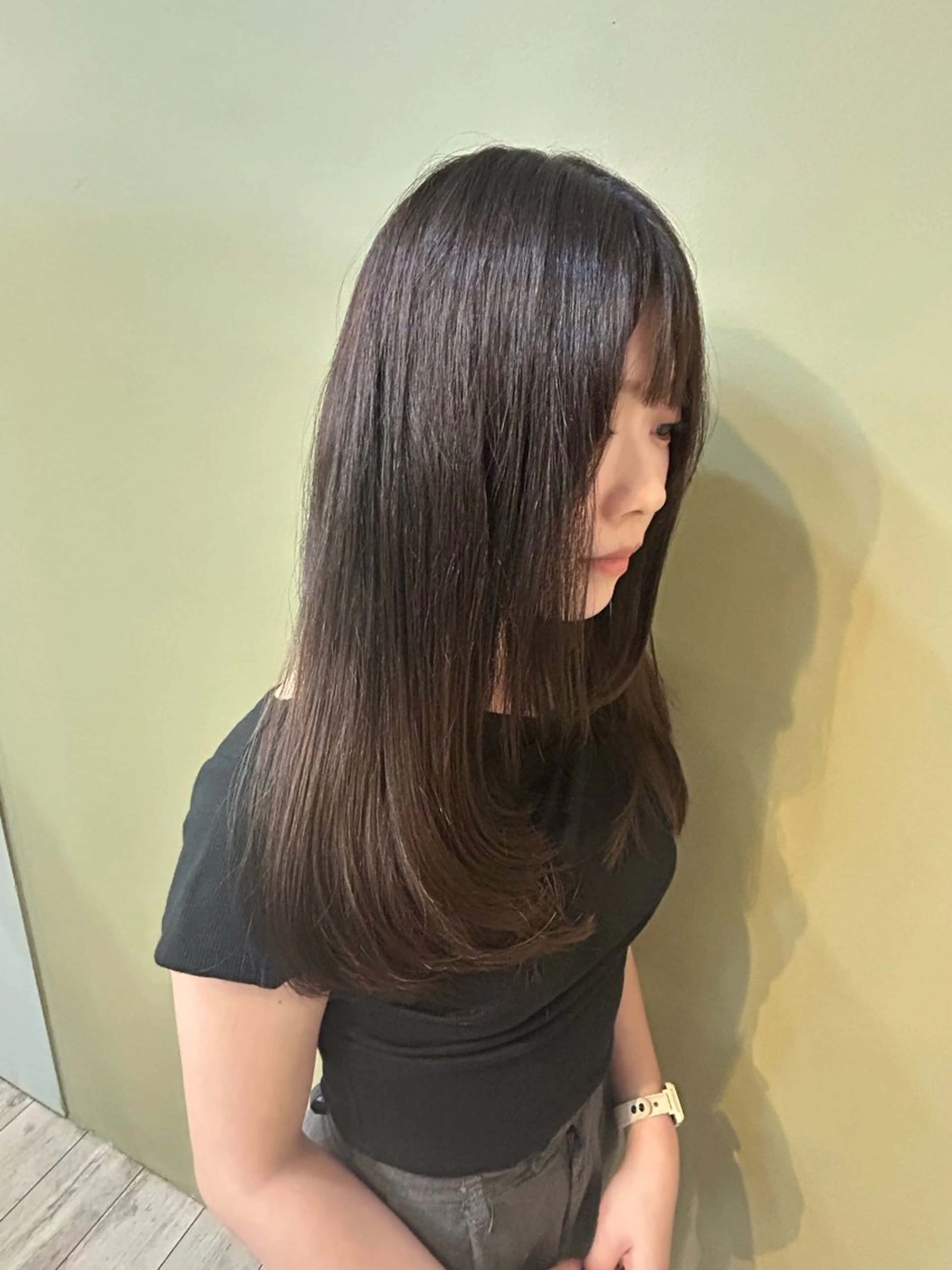 ツヤツヤにまとまるレイヤーカット✨️【ロング】𝗔𝘂𝗷𝘂𝗮シャンプートリートメント込み(5cm以上カット必須)の写真