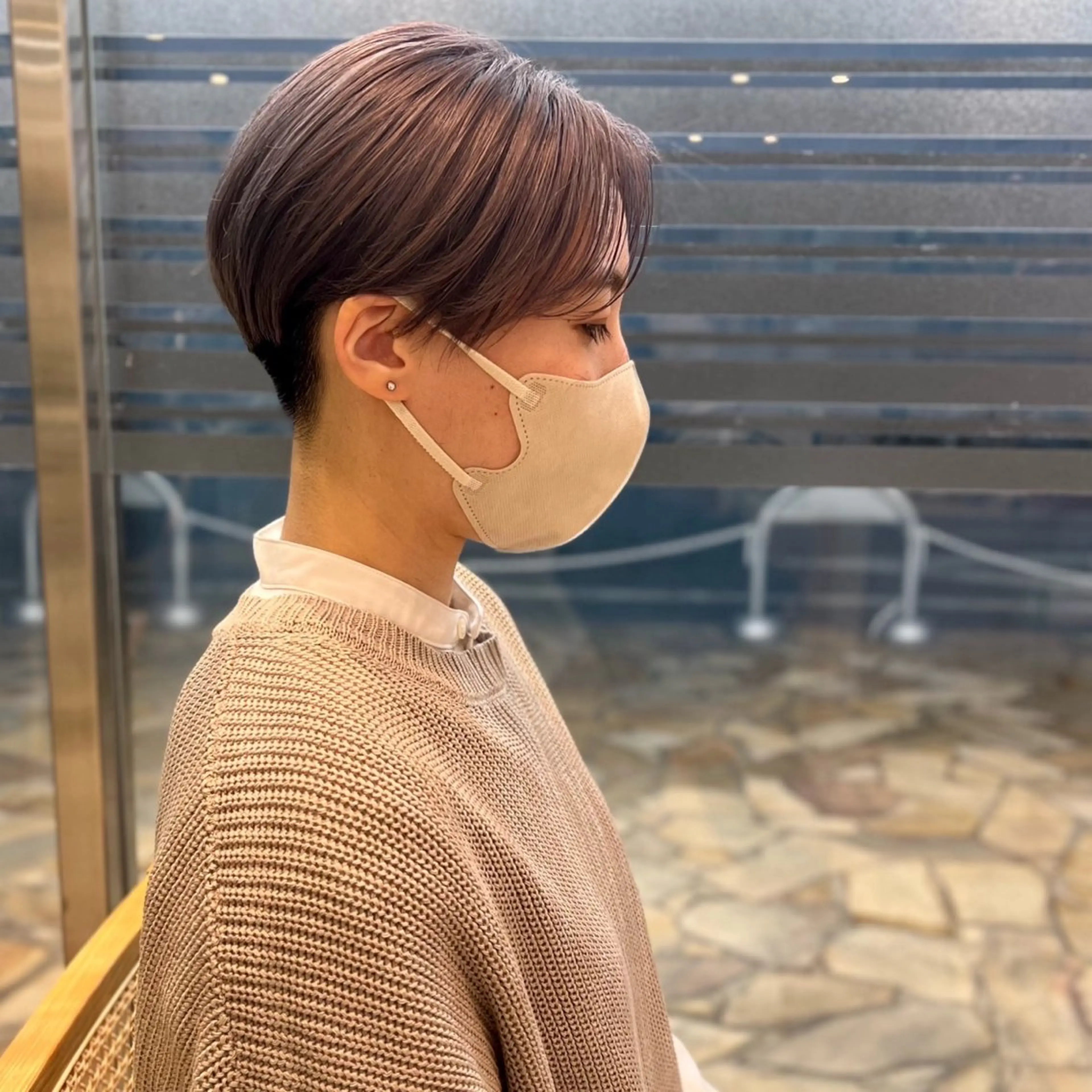 ショート Ash瀬谷 長嶋零のヘアスタイル