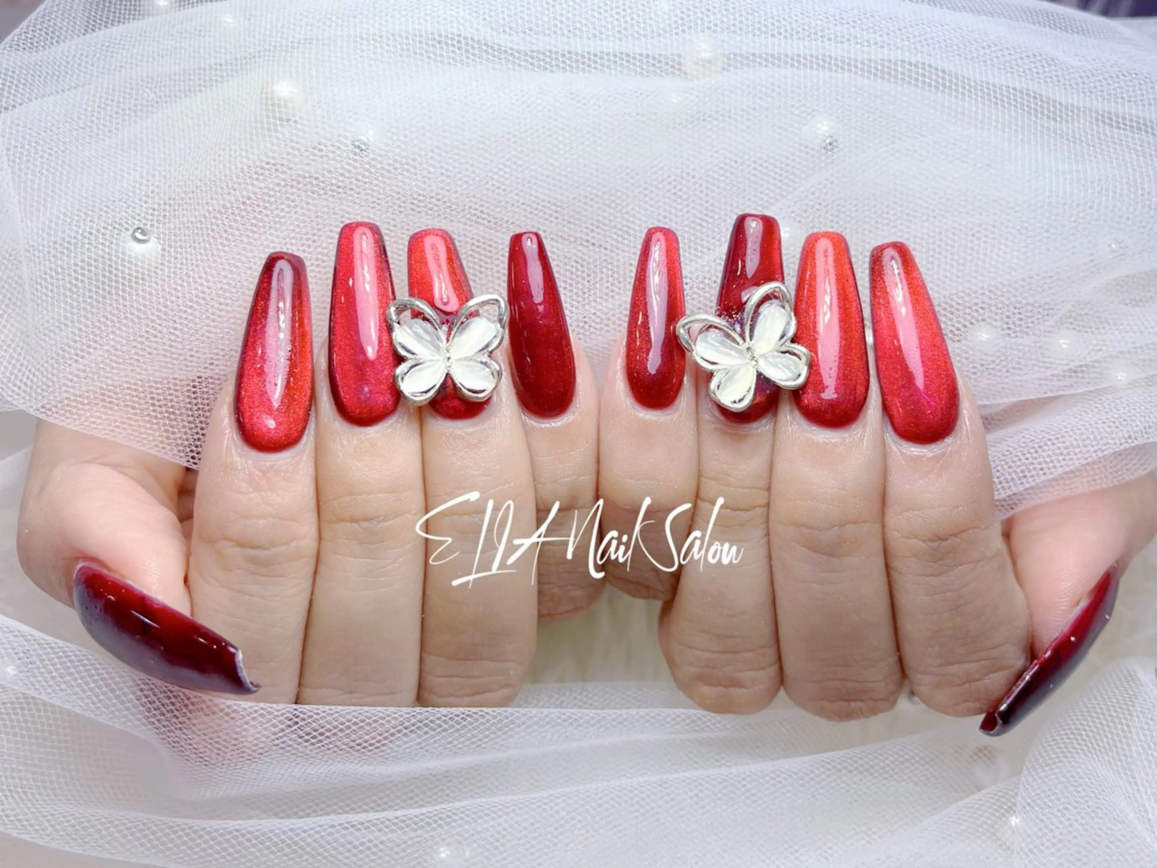 セミロング ハンドネイル ハンドケア ELIA【エリア】 nailsalonのネイルデザイン
