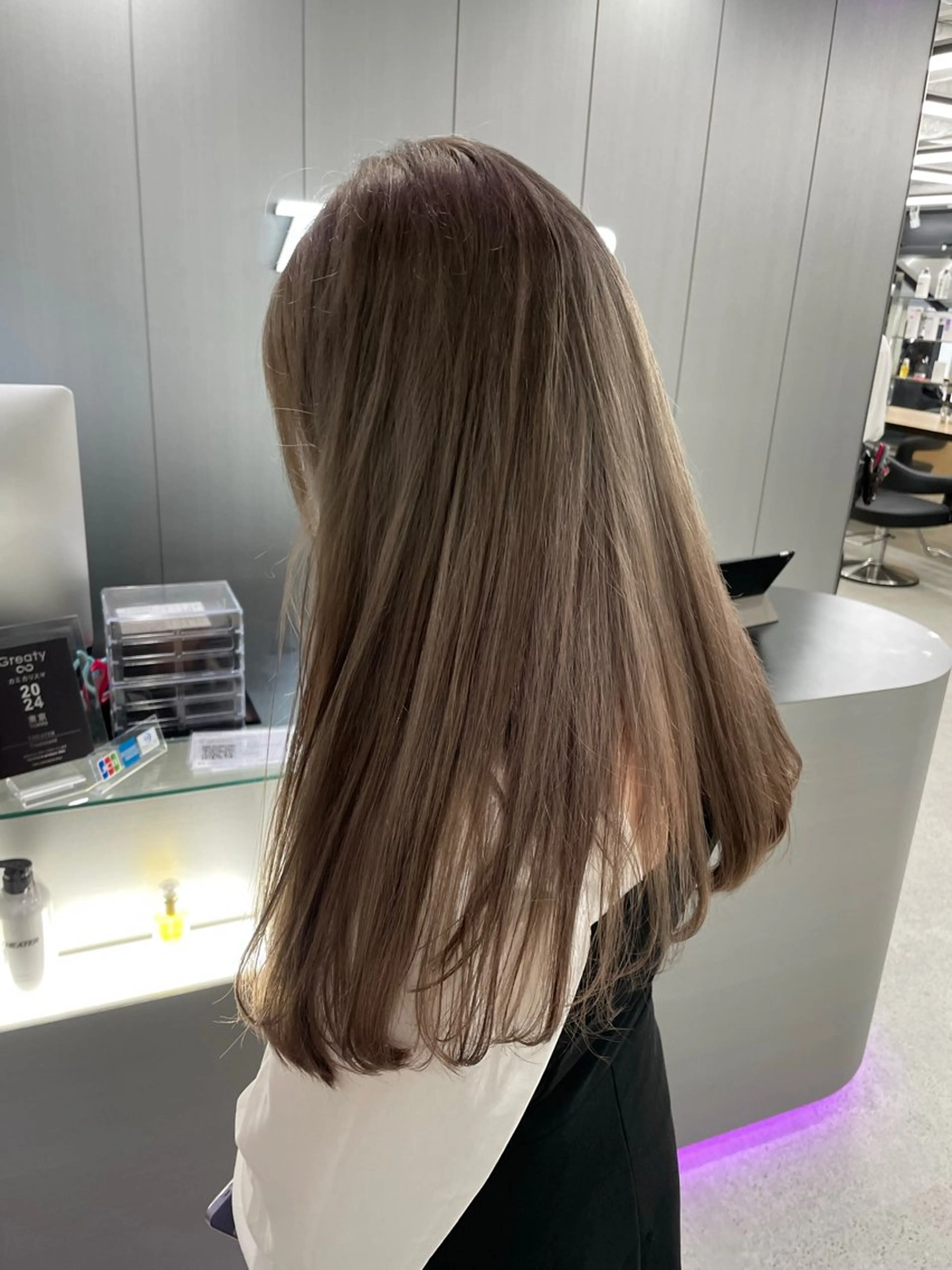 ロング 💍大人デザイン /ハイトーン♡リクトのヘアスタイル