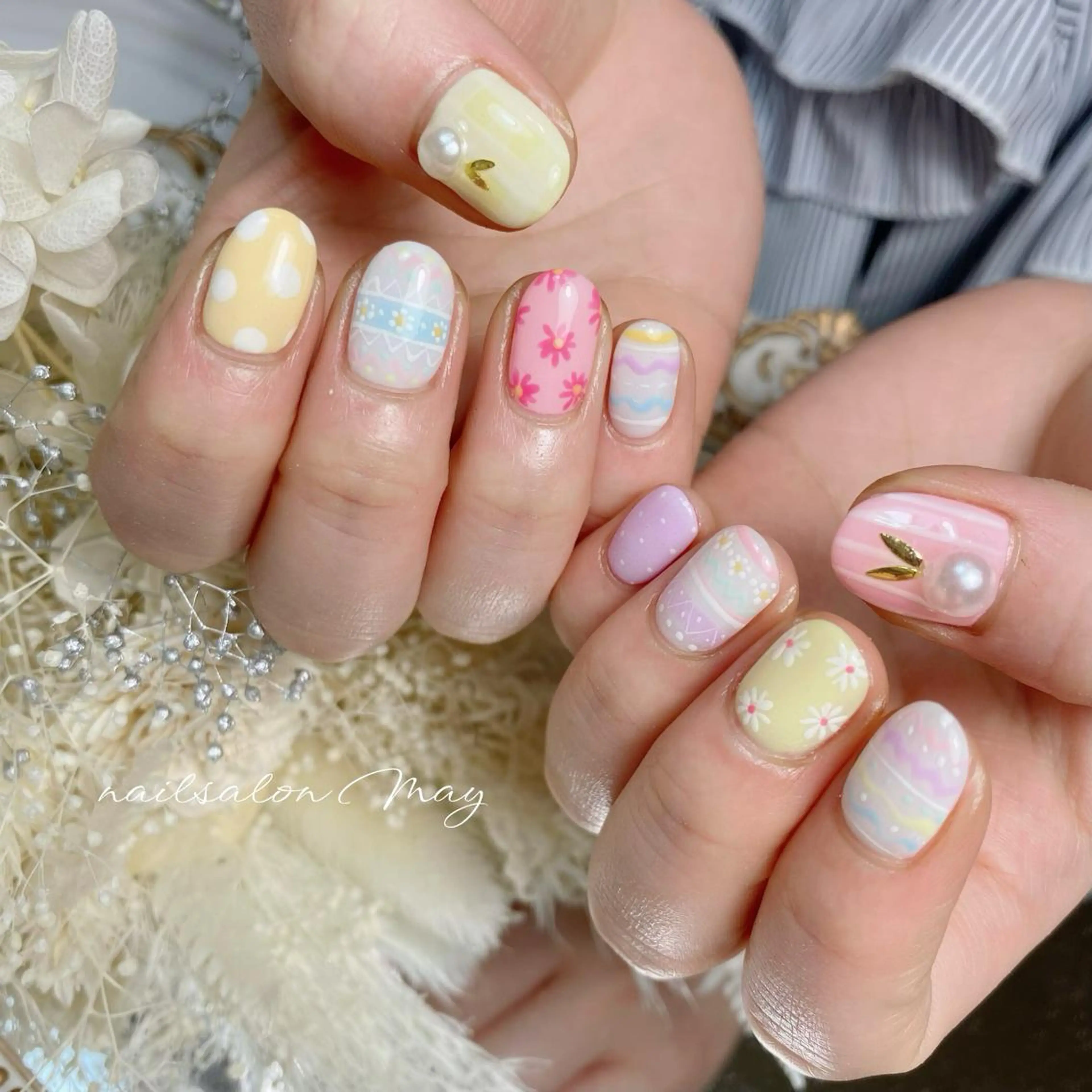 ネイル ハンドネイル nailsalon mayのネイルデザイン