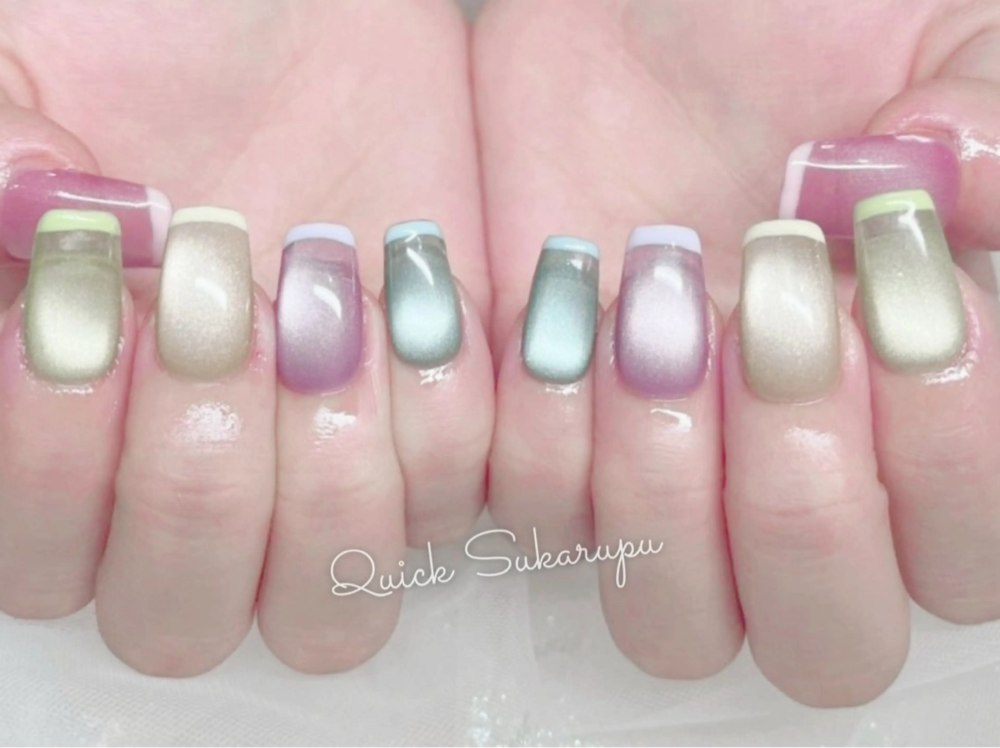 ネイル ハンドネイル Quick Sukarupu新宿のネイルデザイン