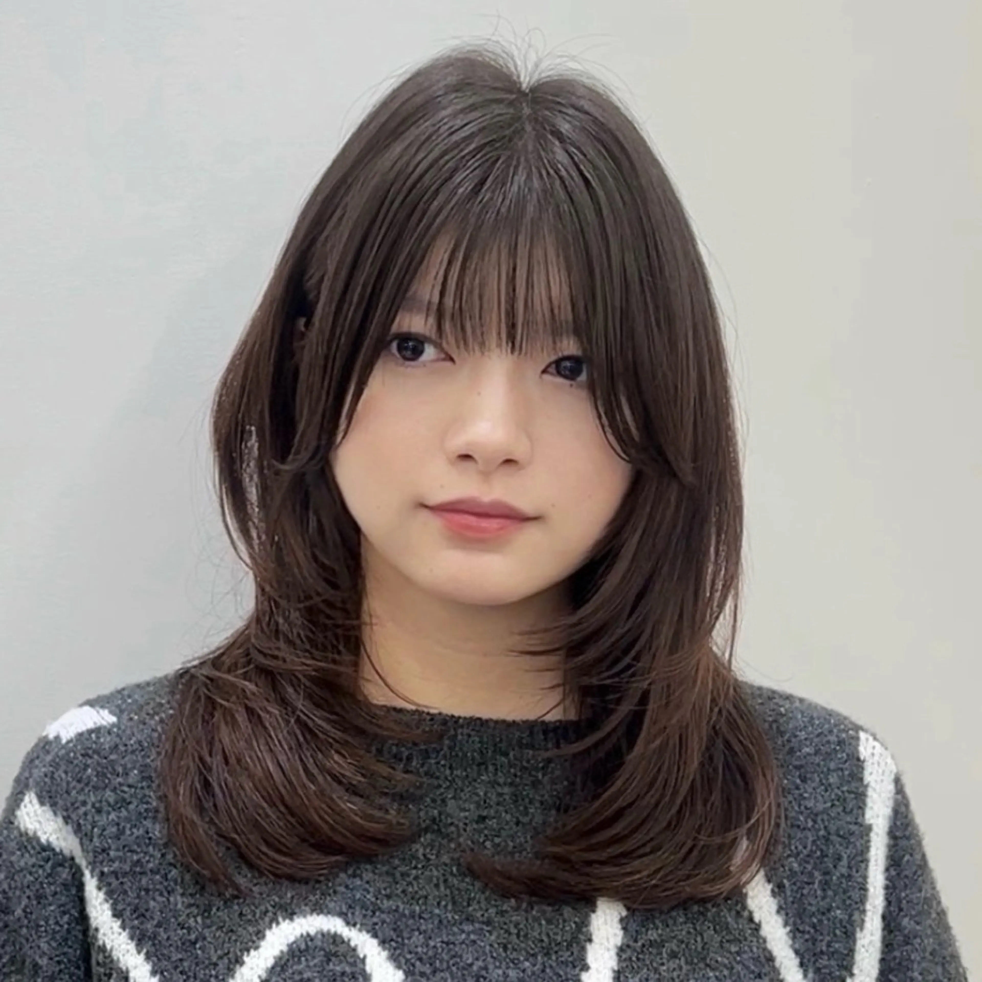 パーマ ﾓ ﾓのヘアスタイル