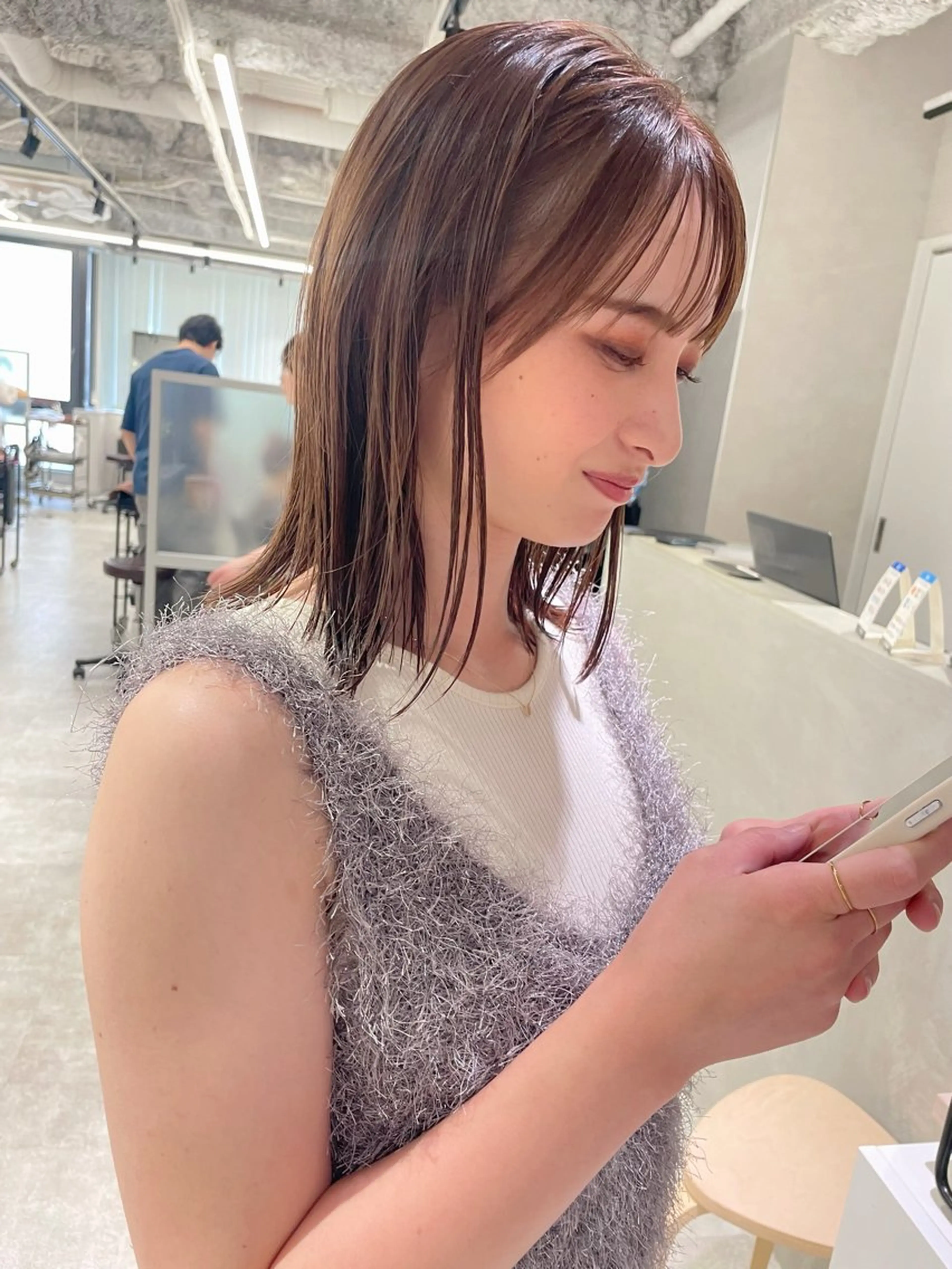 ミディアム キートス西梅田⭐️ こうきのヘアスタイル