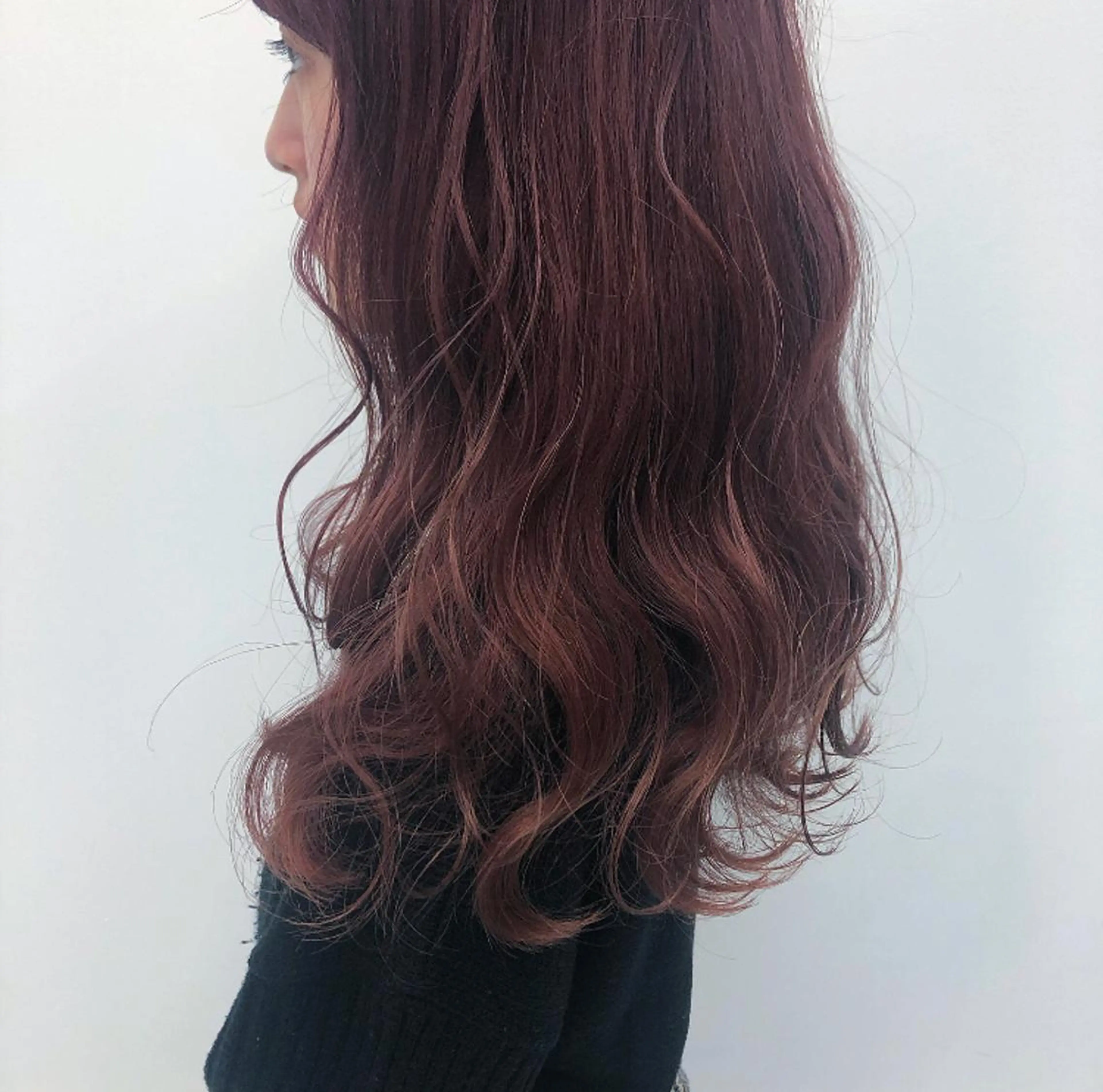 ロング カラー ラベンダーカラー ラベンダーピンク ピンクカラー ヘアカラー トリートメント レイヤー/ハイトーン 🧸SENAのヘアスタイル