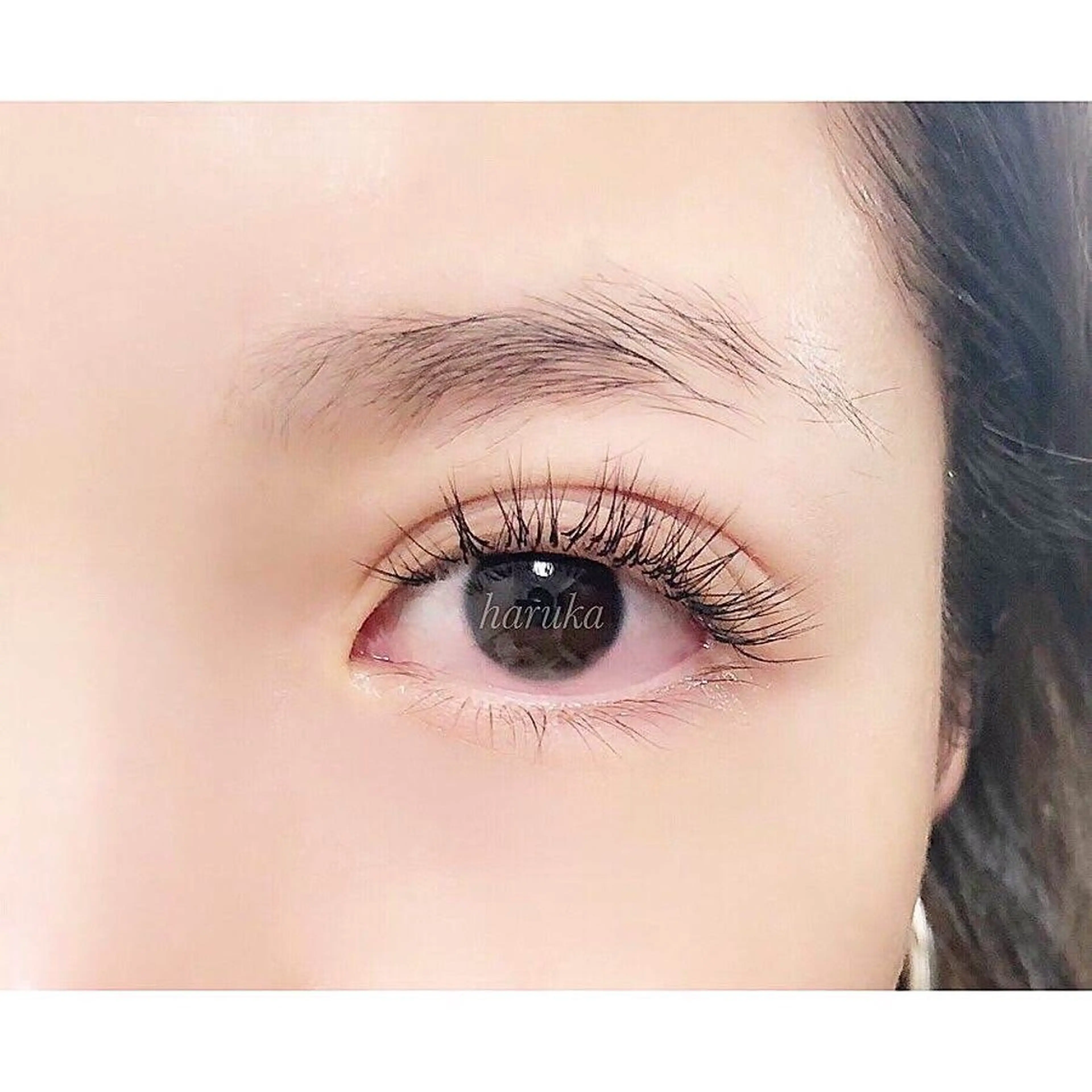 マツエク・マツパ アイラッシュサロンharuka所属・心斎橋駅徒歩１分 完全個室まつ毛専門店のマツエク・マツパデザイン