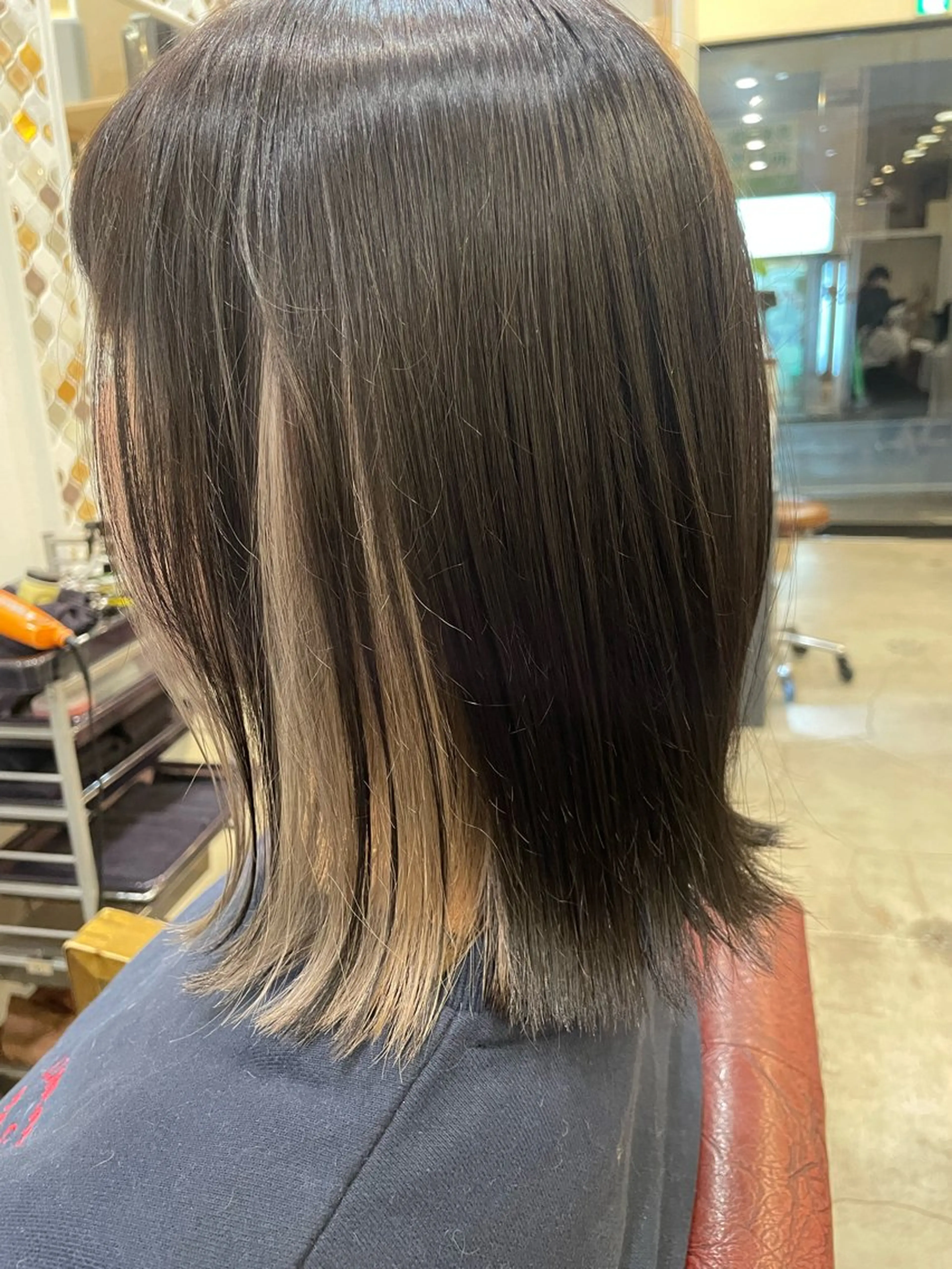 ミディアム カラー ヘアカラー トリートメント 村上 滉弥のヘアスタイル