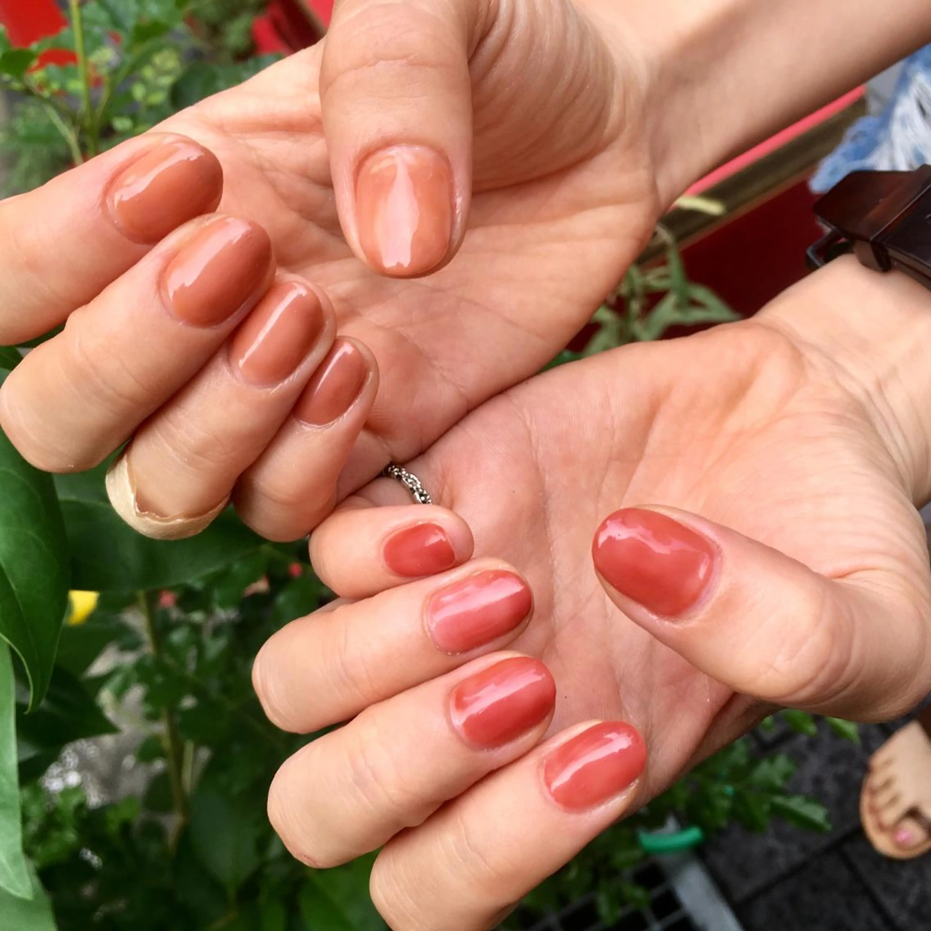 ネイル ワンカラーネイル ハンドネイル nable.所属・栗林 実莉のネイルデザイン