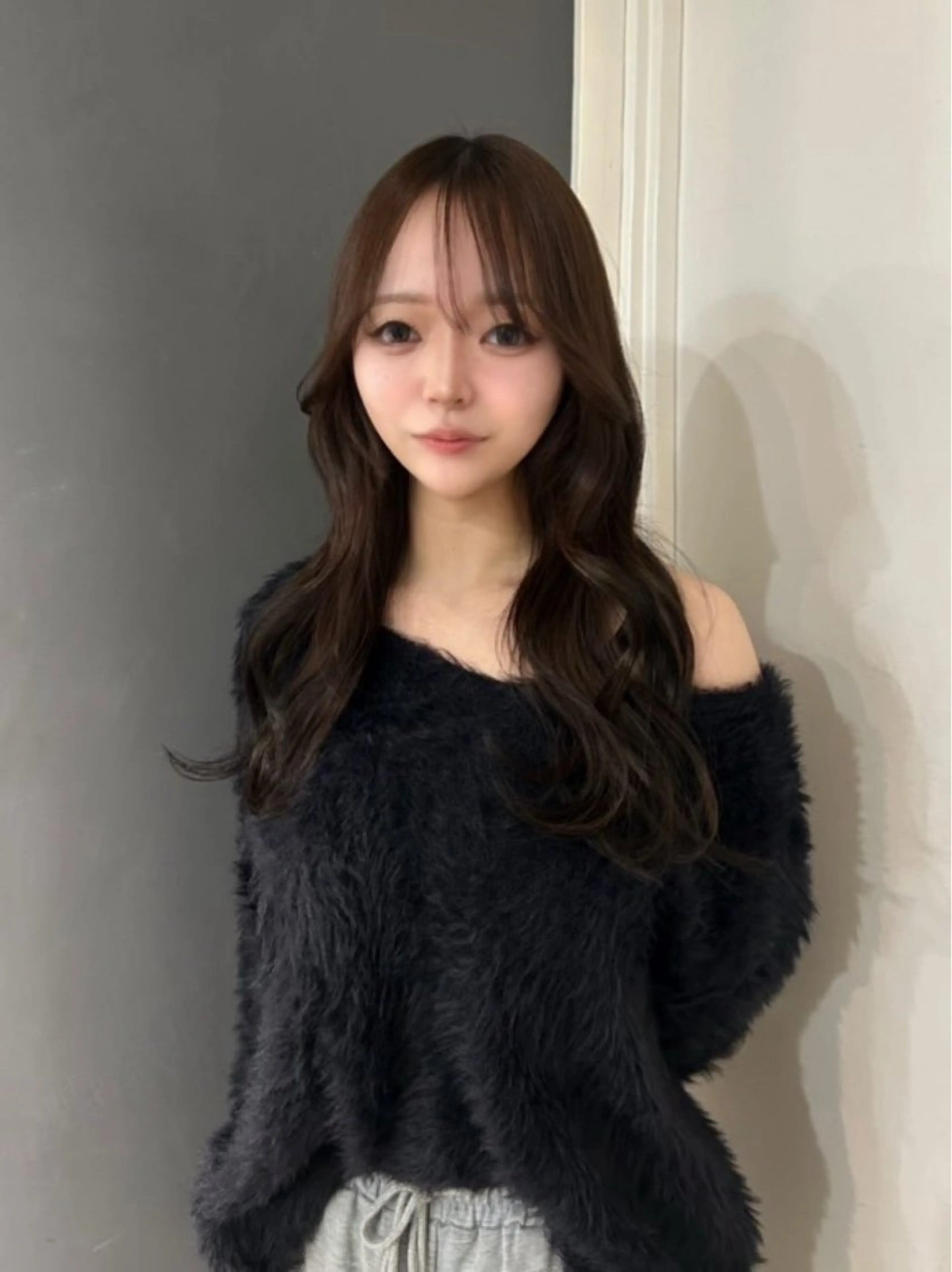 セミロング カット ヘアカラー トリートメント cien 【堀江】 eriのヘアスタイル