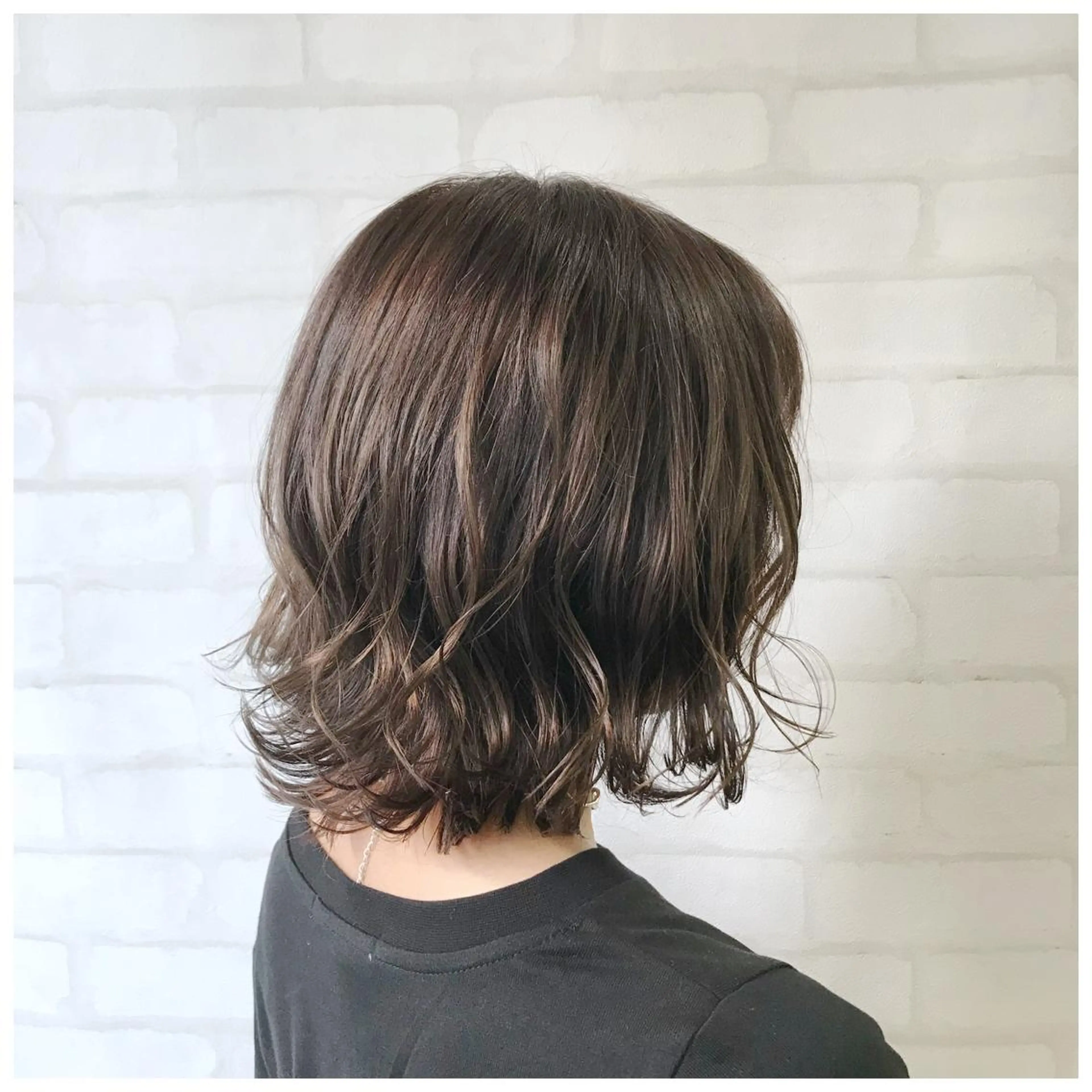 ミディアム カラー カット ヘアカラー トリートメント hair-do所属・hair・do ✂︎　原口 侑大のヘアスタイル