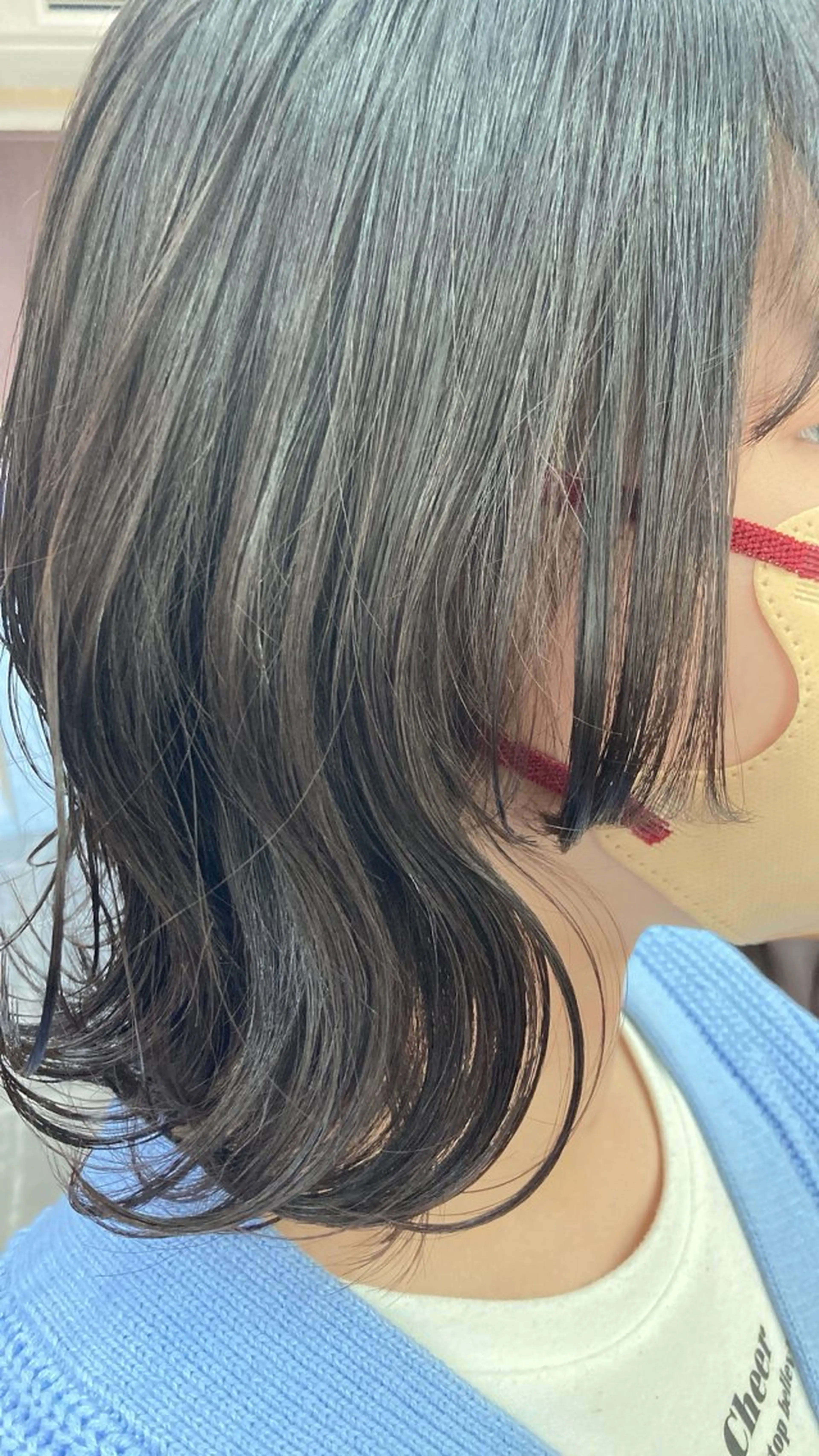 ミディアム 顔周りカット ウルフカット 大澤 美樹 💇‍♀️店長のヘアスタイル