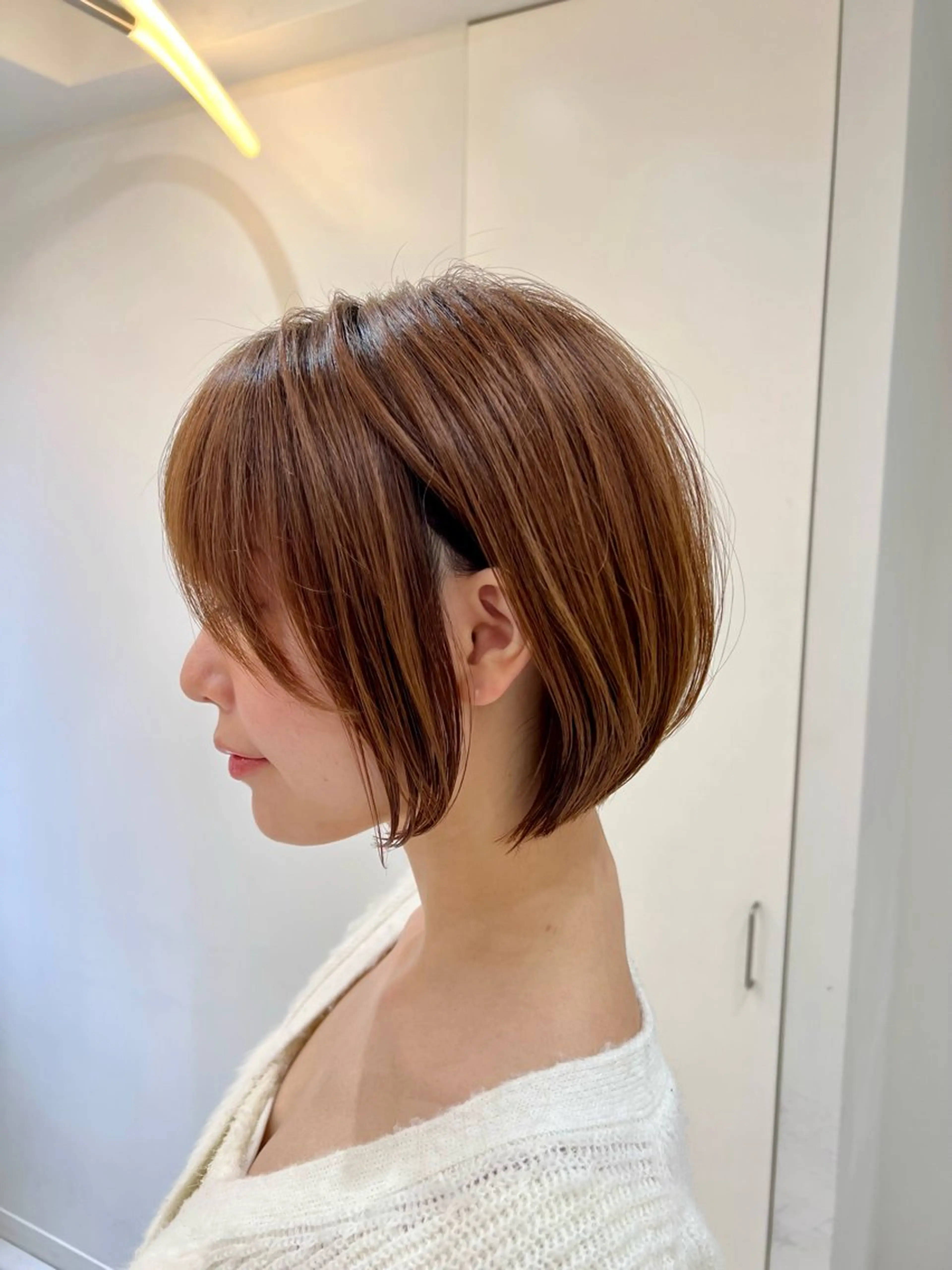 ショート カット ヘアカラー トリートメント TSUBASA/銀座 メンズ◎ショート女子のヘアスタイル