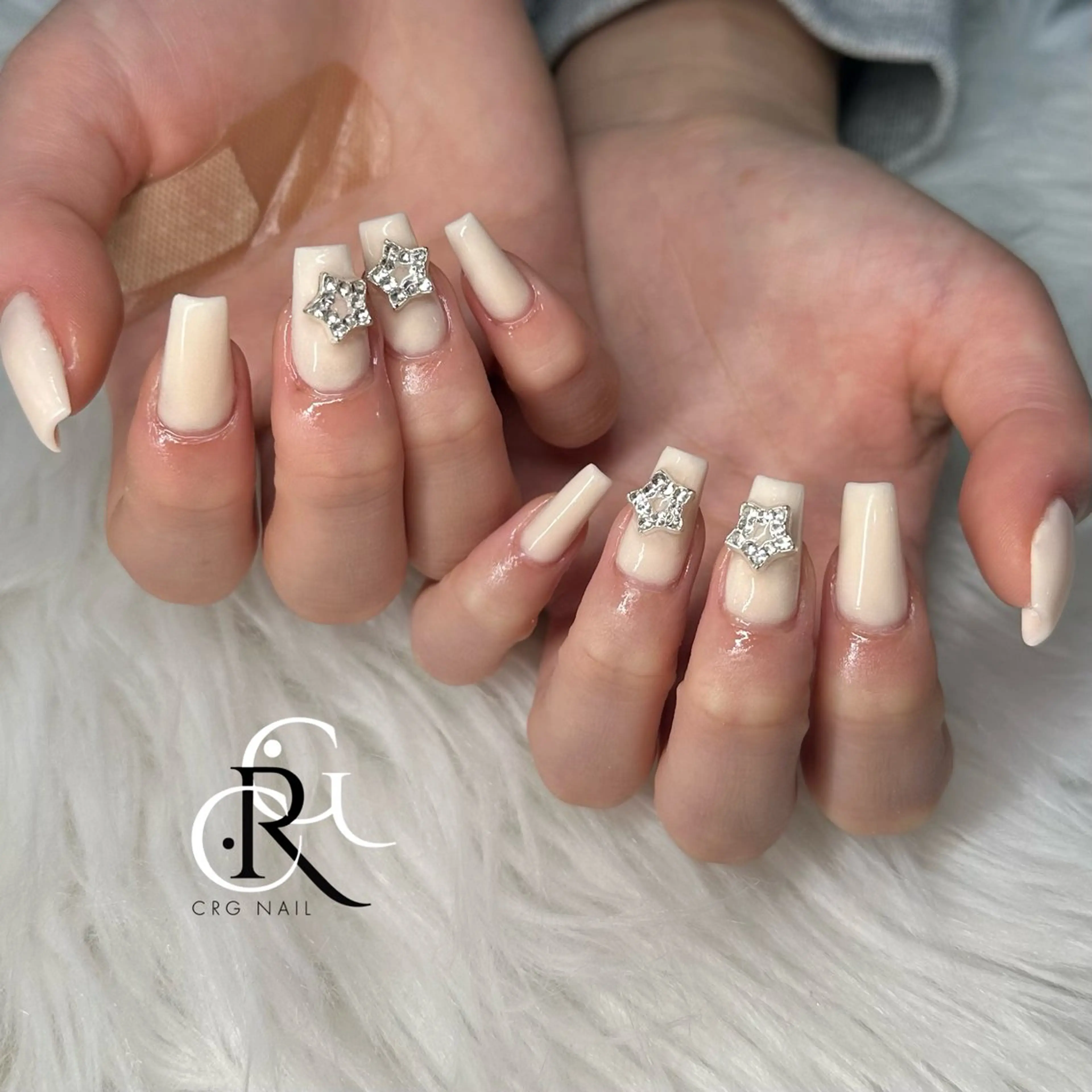 ネイル 持ち込み ショートネイル CRGNAIL TOKOのネイルデザイン