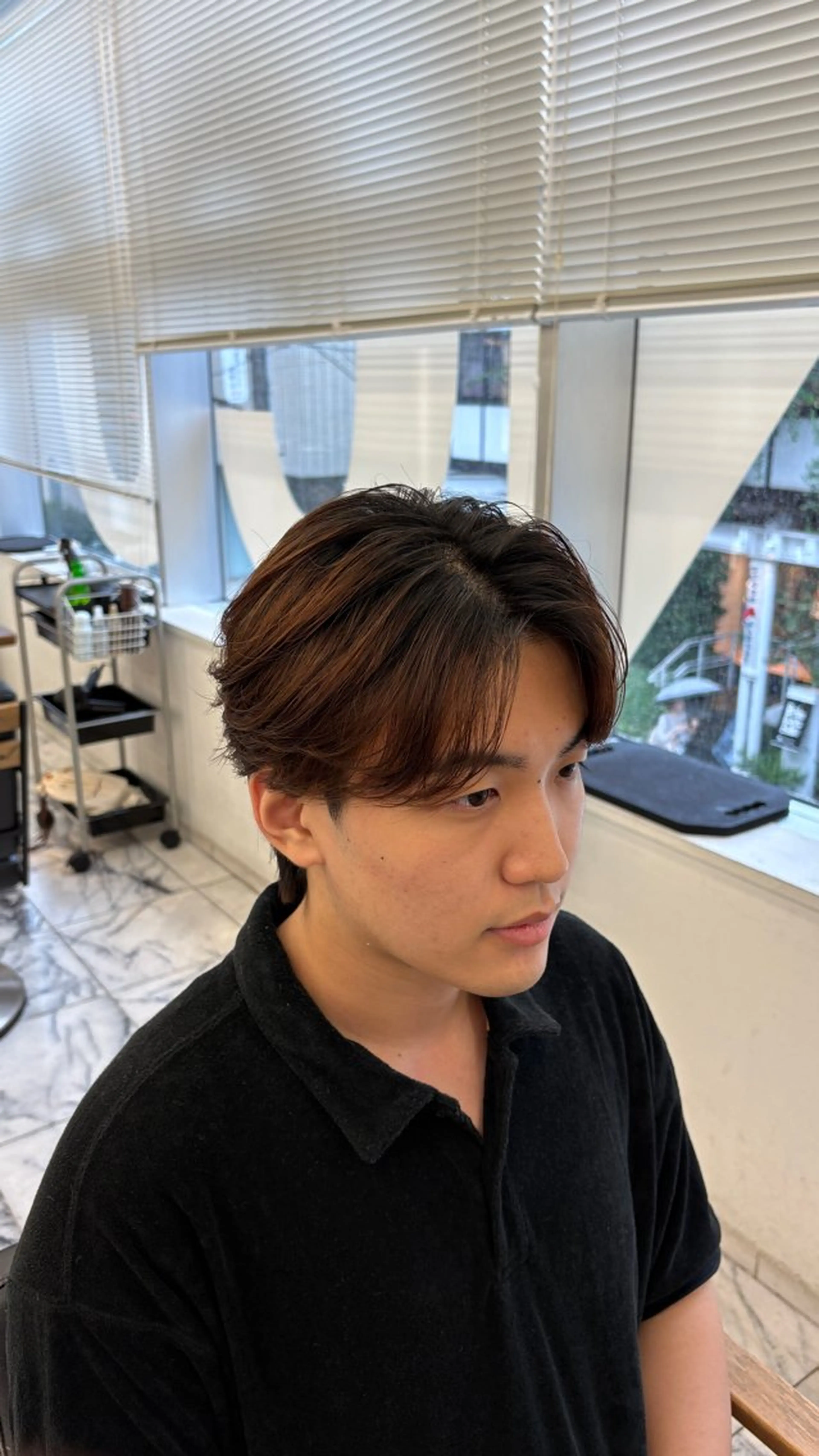 パーマ メンズ カット パーマ メンズパーマ特化 似合わせカット渡邊のヘアスタイル