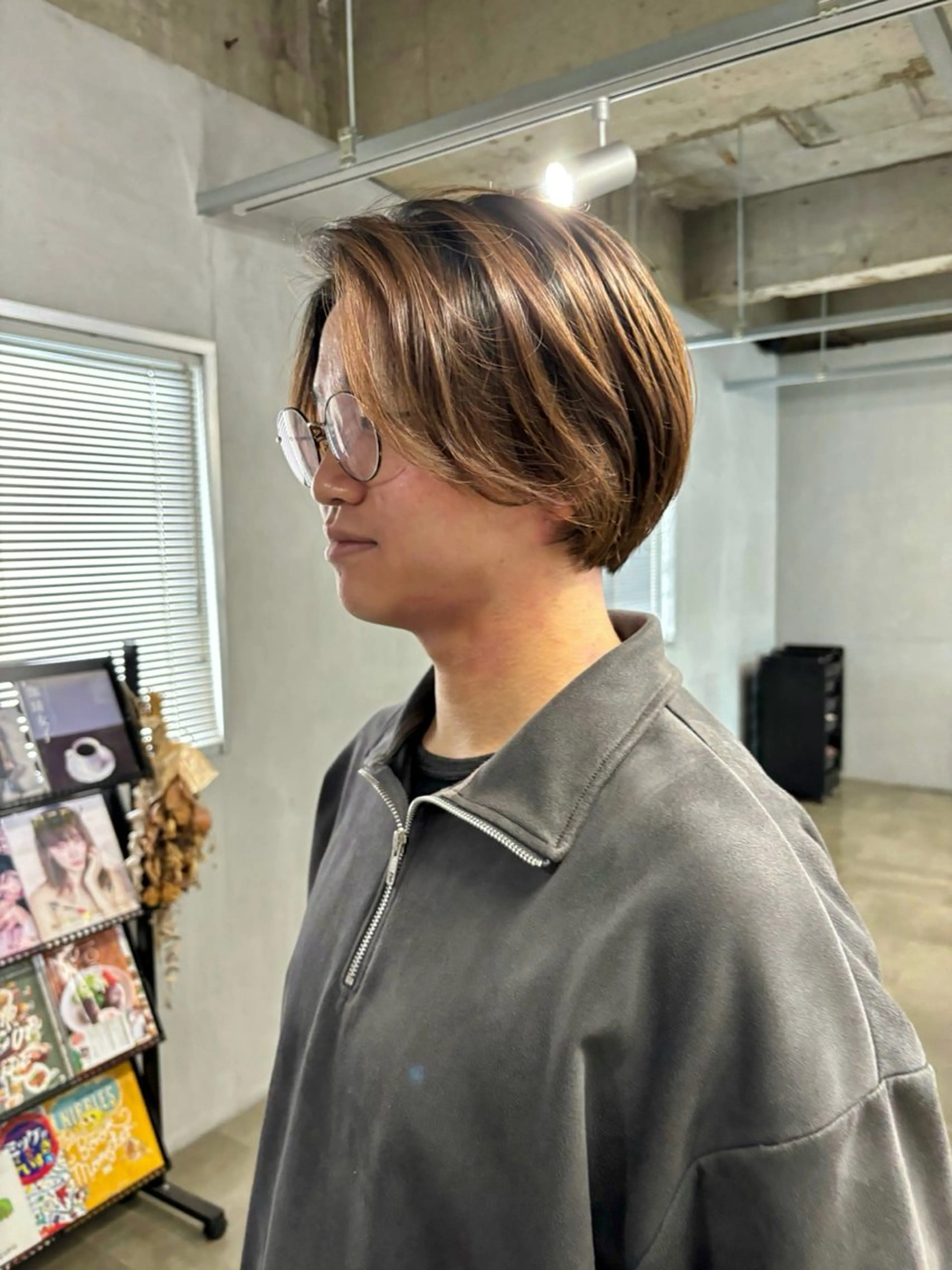 ショート カラー パーマ メンズ カット メンズ/ダブルカラー /パーマ/来栖慧💈のヘアスタイル