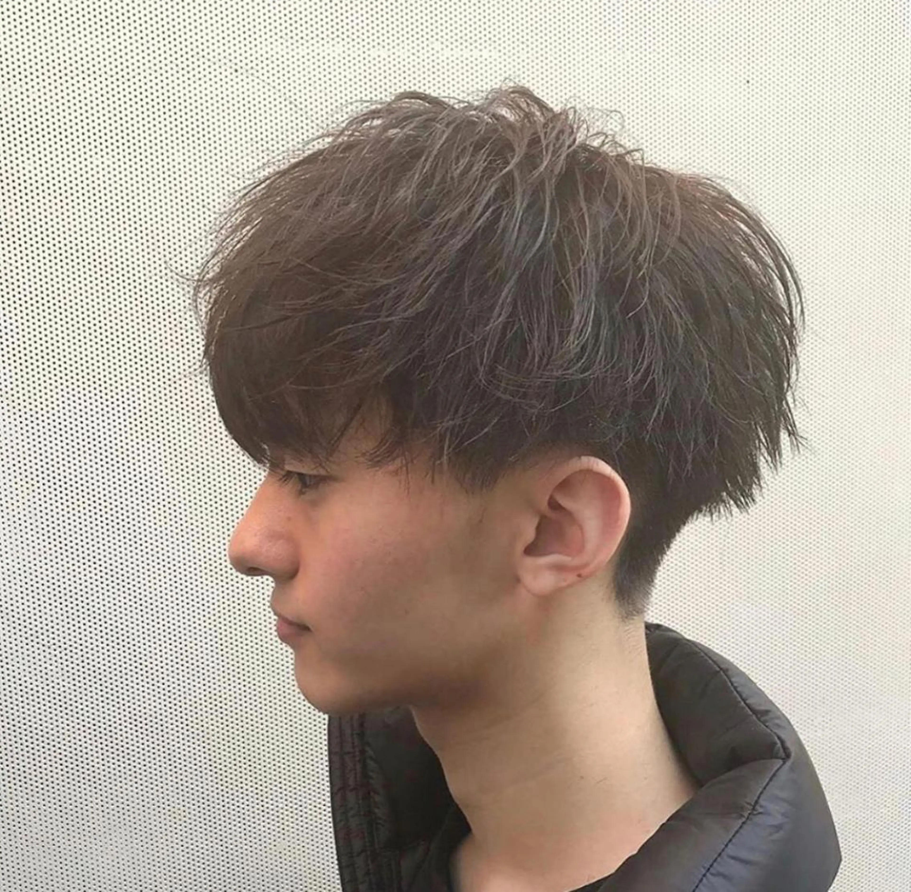 メンズ カット ヘアセット 海外レイヤー鯉渕 【海外風メンズも◎】のヘアスタイル