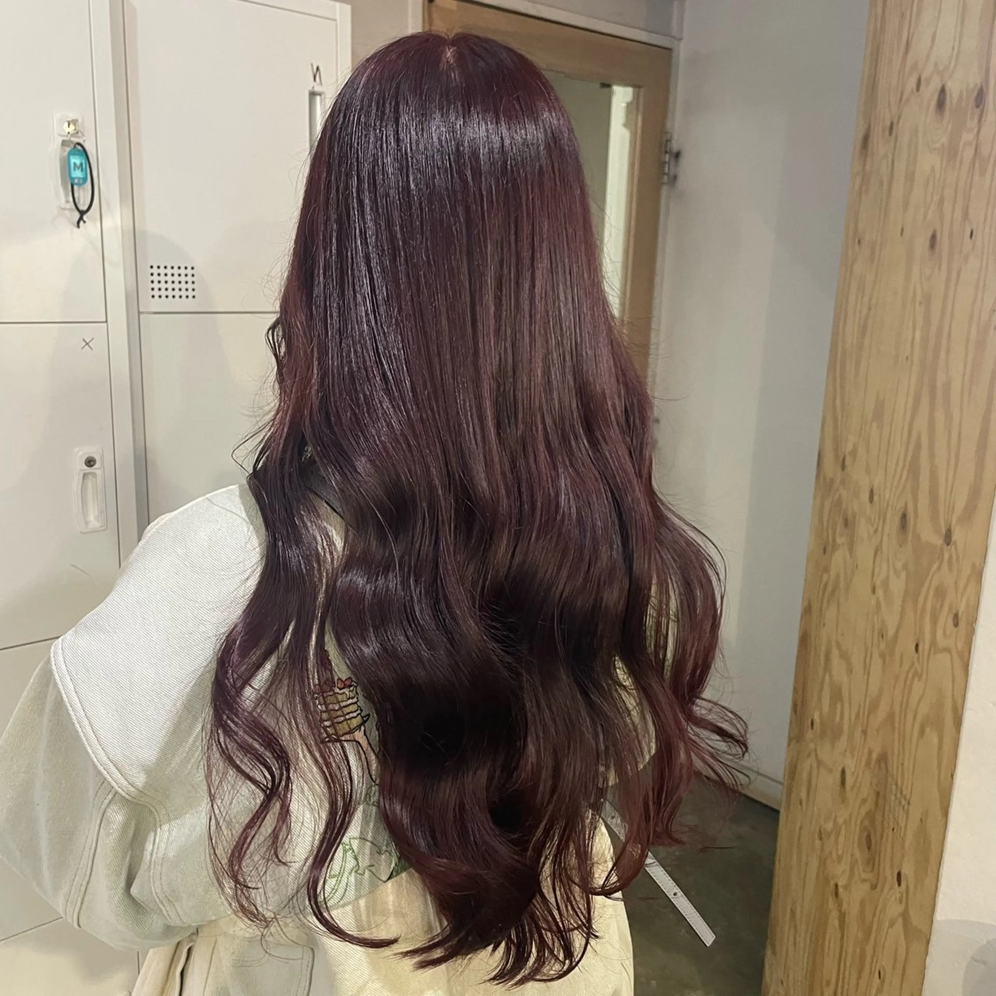 ロング カラー ヘアカラー トリートメント ふかたさや🫧 艶感✖️透明感カラーのヘアスタイル