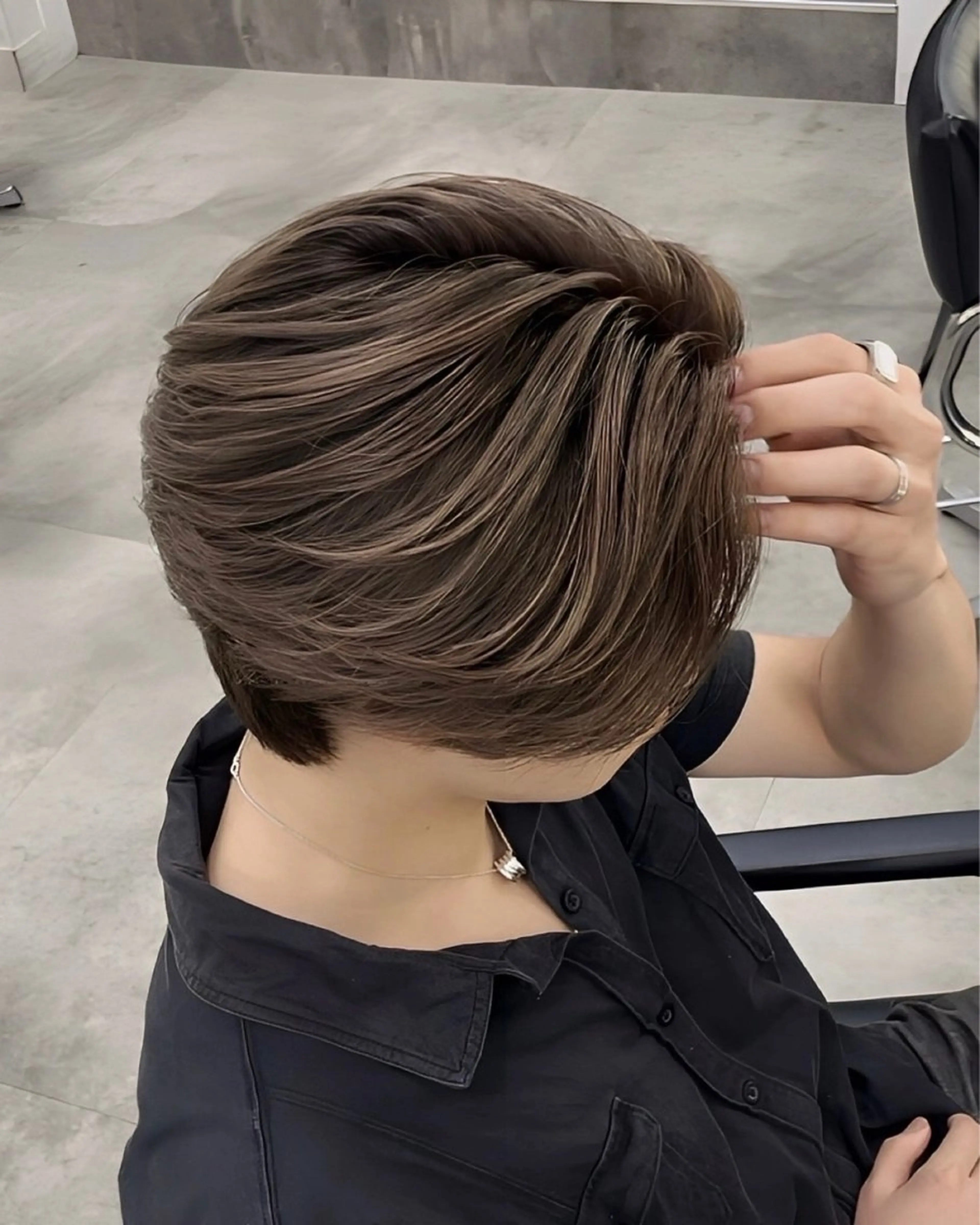 「ショート」ダブルカラー(カウンセリング動画撮らせていただける方のみ)の写真
