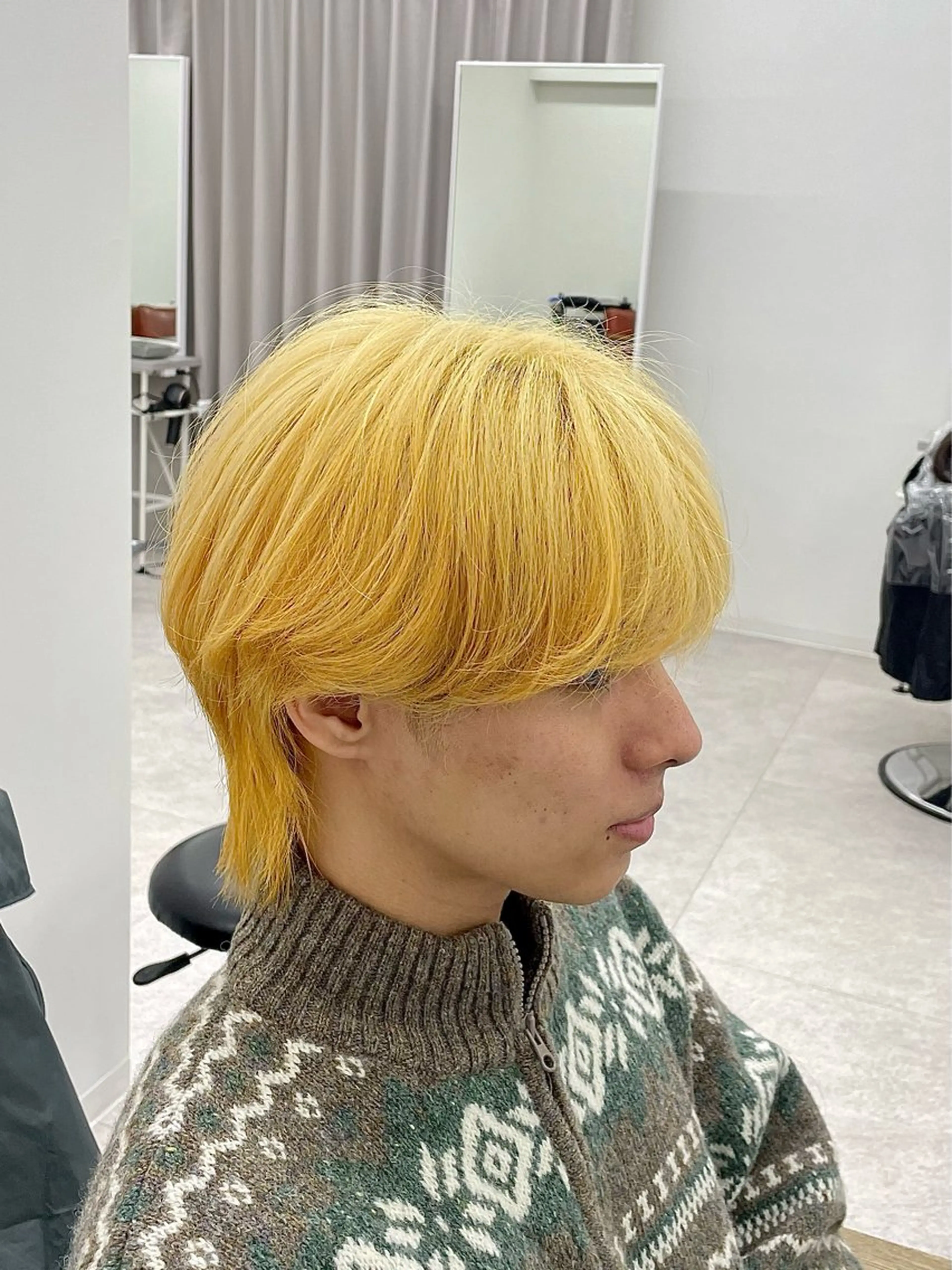 カラー メンズ メンズブリーチ ブリーチ 抜きっぱなしブロンド ヘアカラー メンズ特化 /KAKERUのヘアスタイル