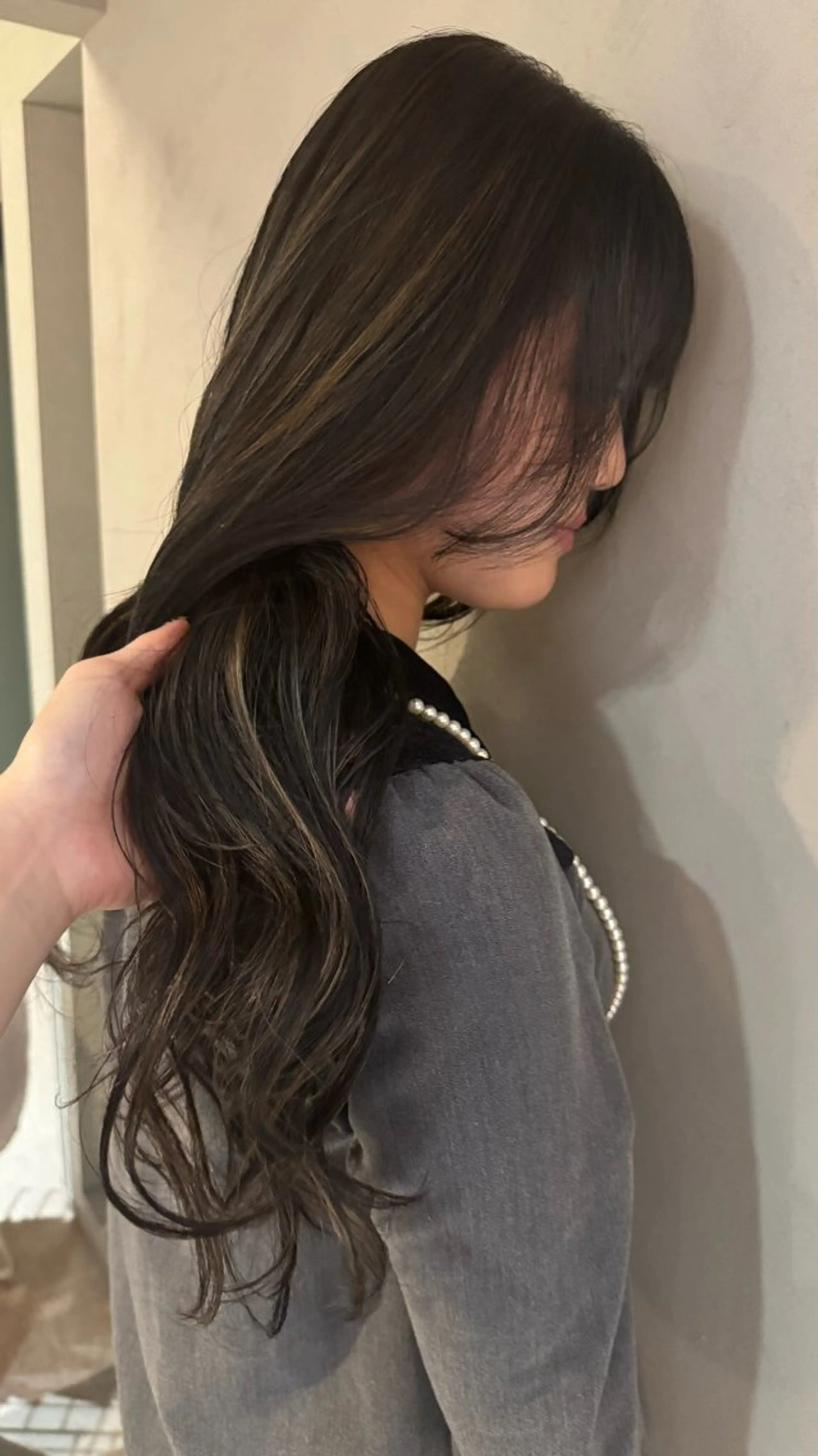 ロング ロング 松本 夢叶のヘアスタイル