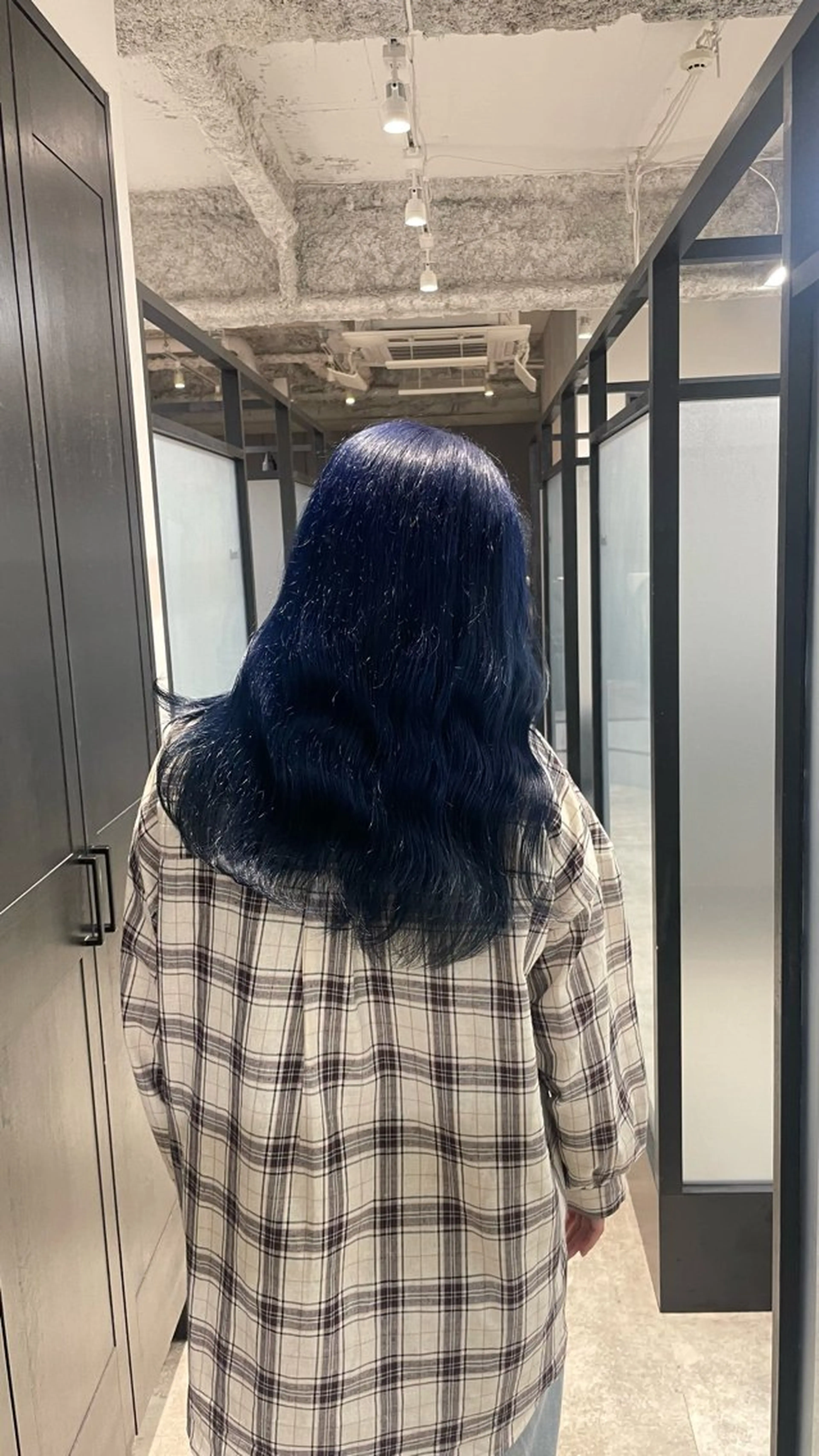 ミディアム ヘアカラー トリートメント SALOWIN 梅田所属・山口滉斗/美髪 縮毛矯正/髪質改善のヘアスタイル