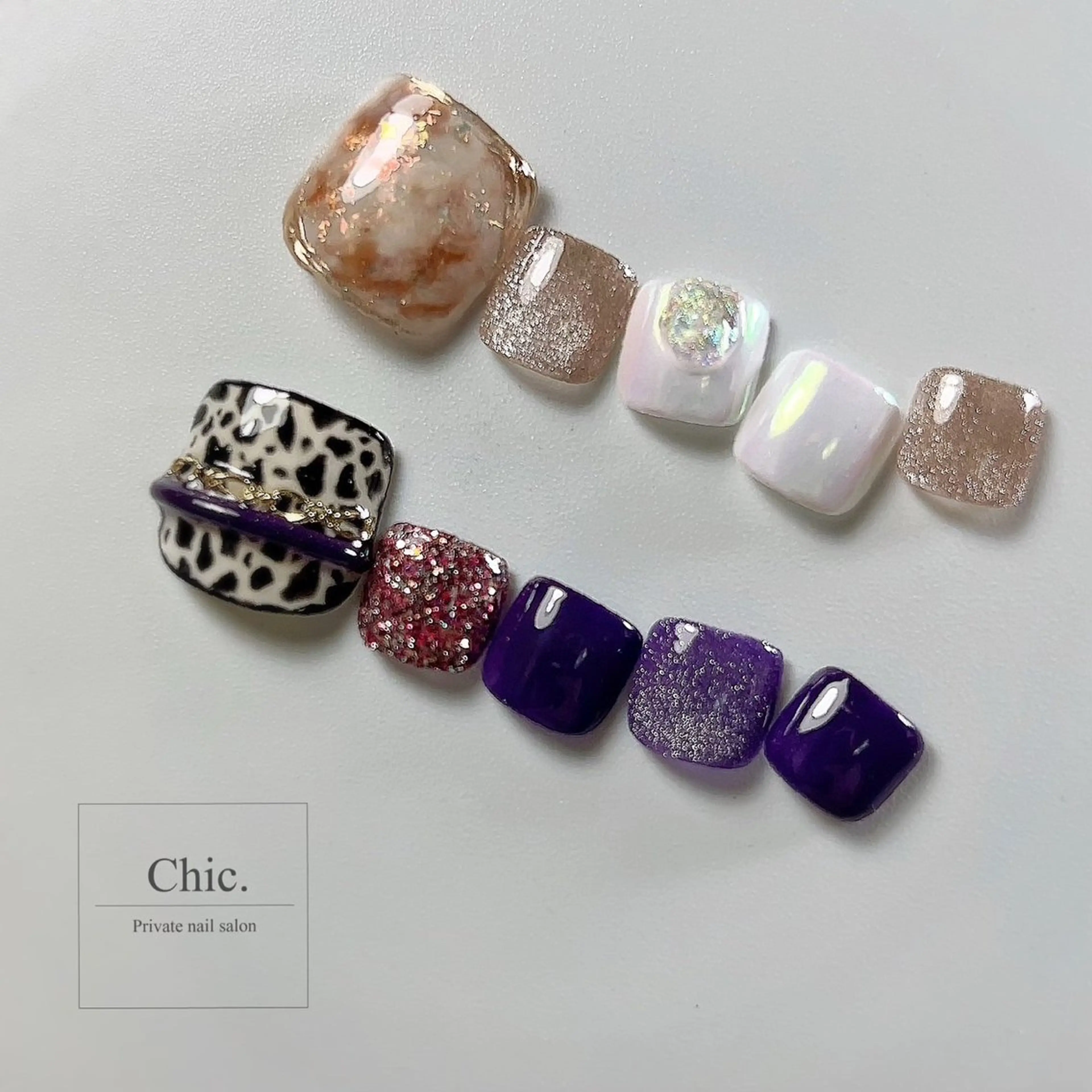ネイル フットネイル Chic. nailのネイルデザイン