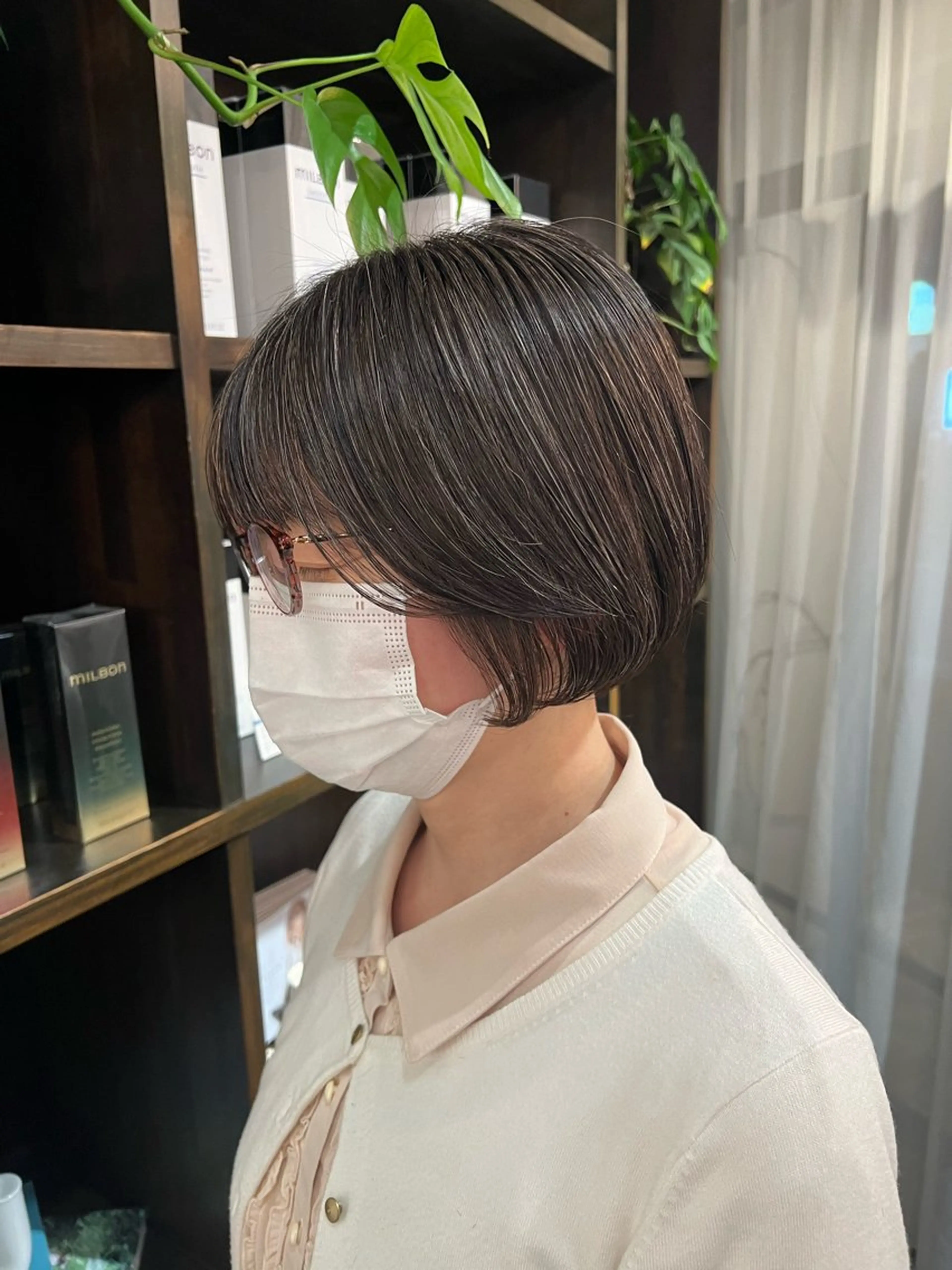 ショート デザインカット 加藤園のヘアスタイル