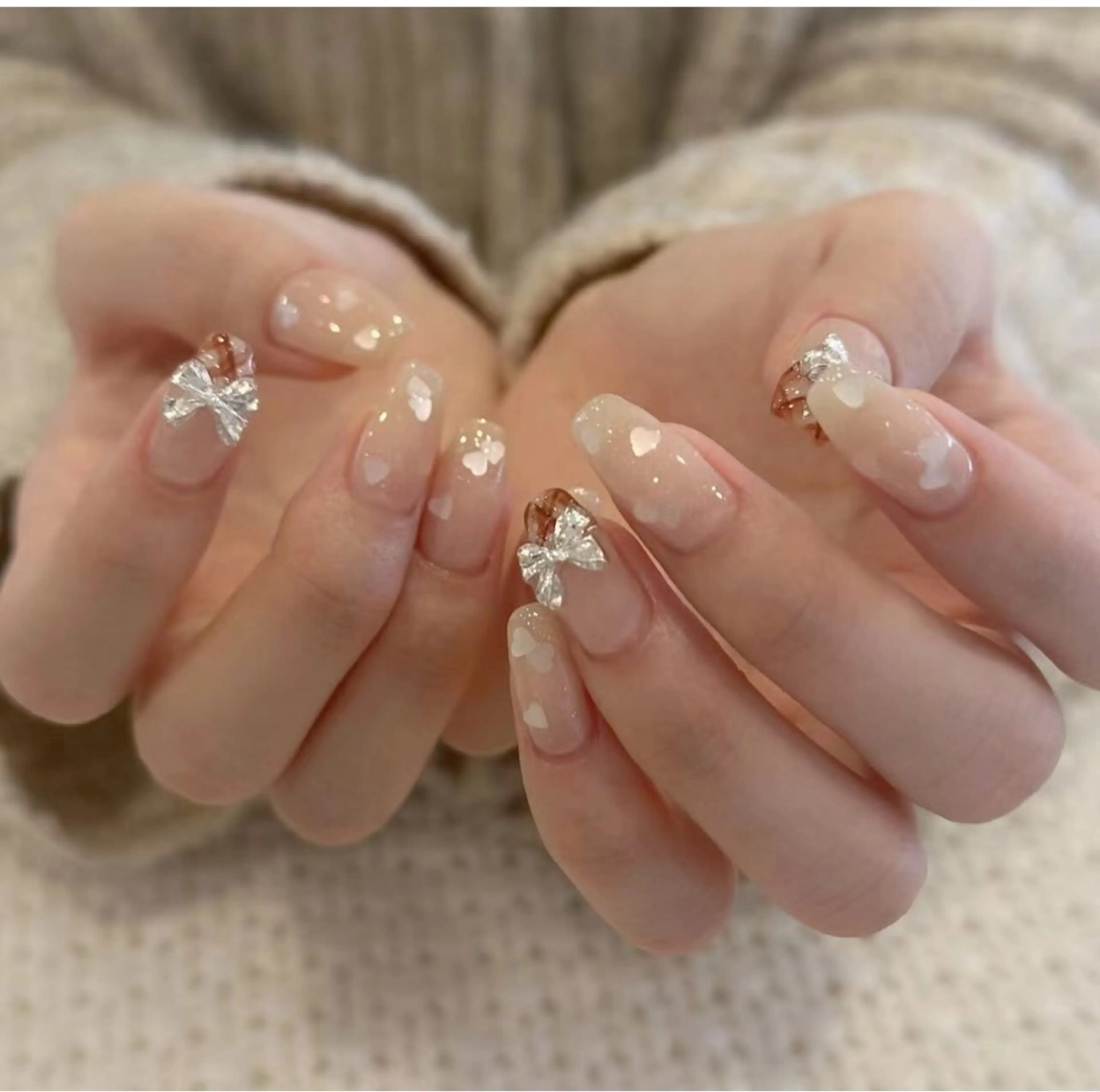 ネイル ハンドネイル H&B せつかのネイルデザイン