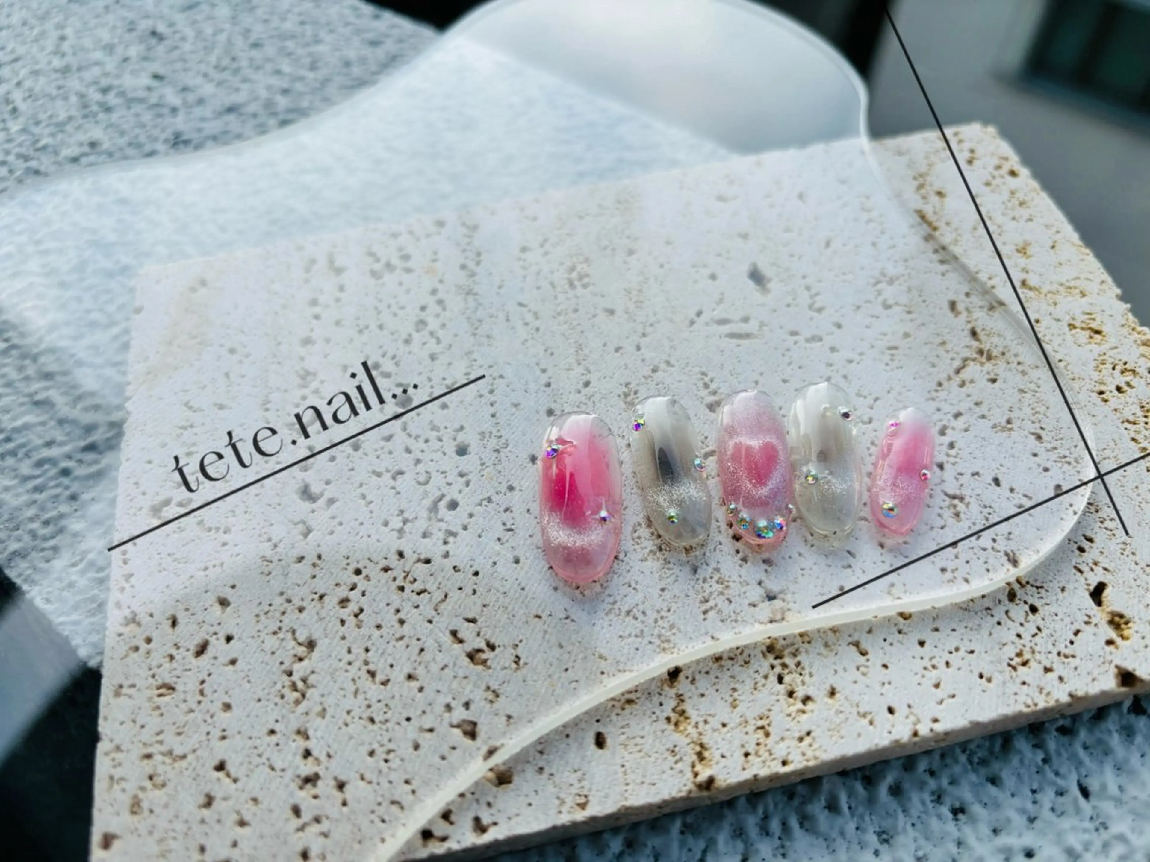ネイル ハンドネイル tete. nailのネイルデザイン