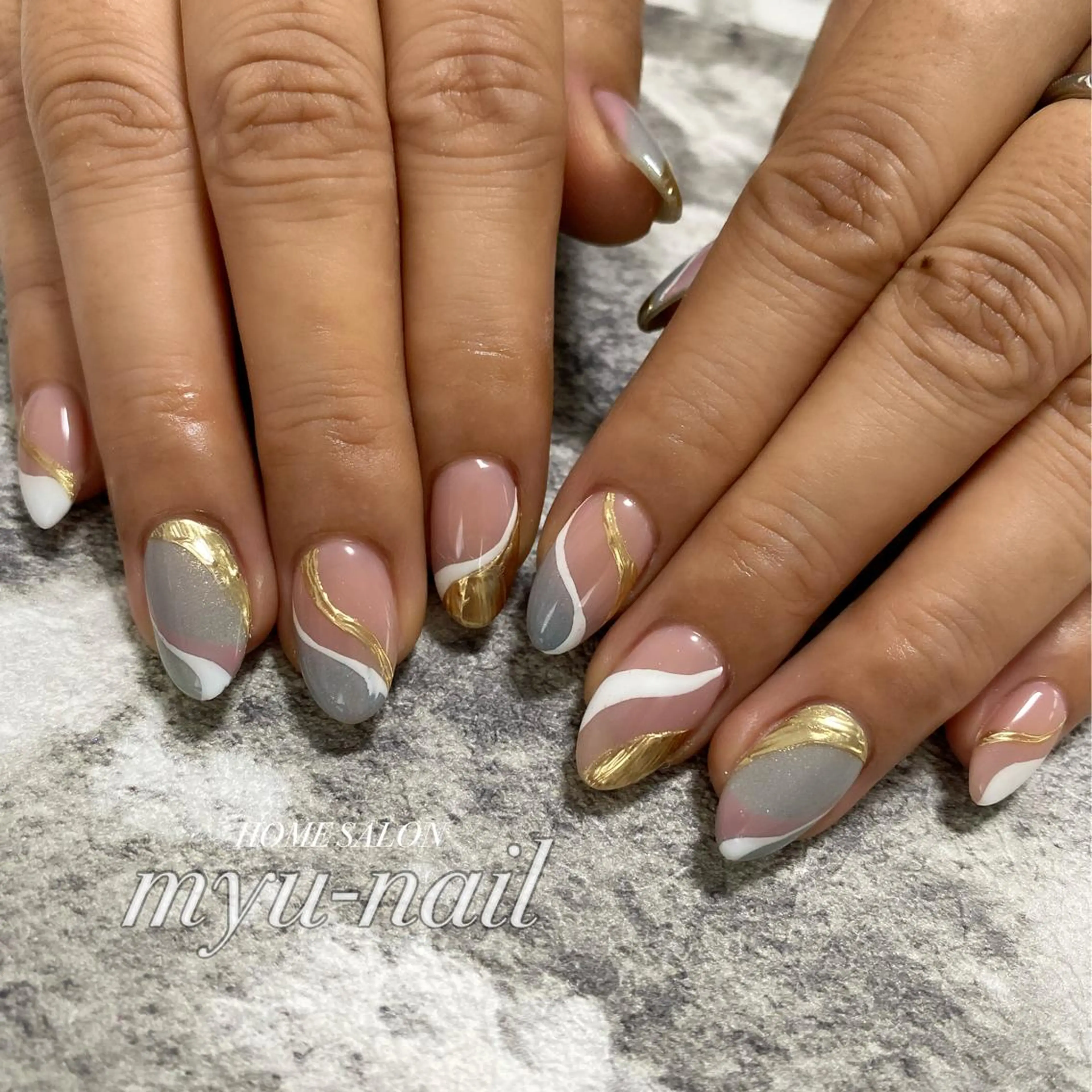 ネイル ホームサロン myu-nailのネイルデザイン