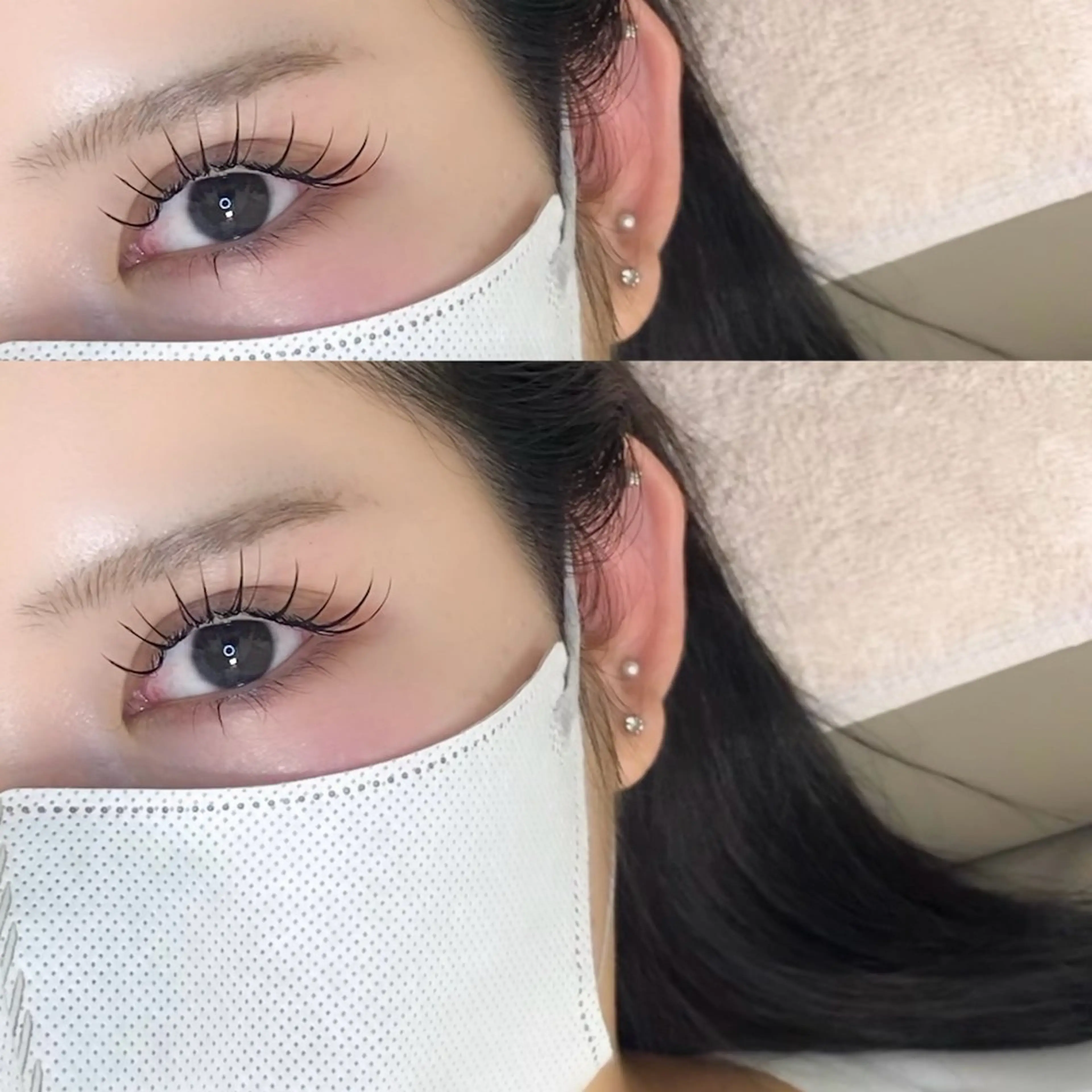 マツエク・マツパ 束感まつ毛 フラットラッシュ 韓国風マツエク パリジェンヌラッシュリフト まつげパーマ マツパ viviAiles ♡⃛ Ruiのマツエク・マツパデザイン