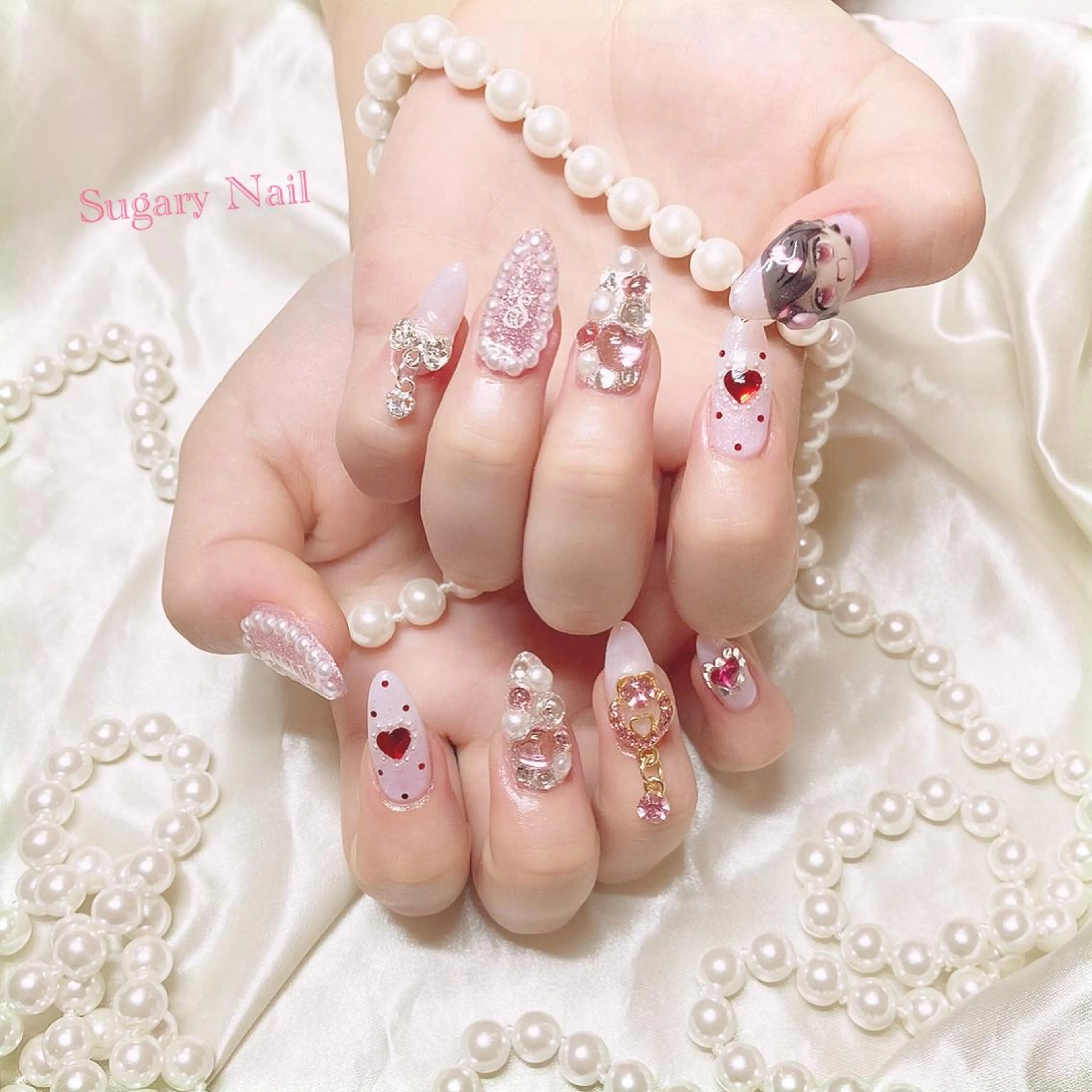 ネイル ハンドネイル SugaryNail Rinaのネイルデザイン