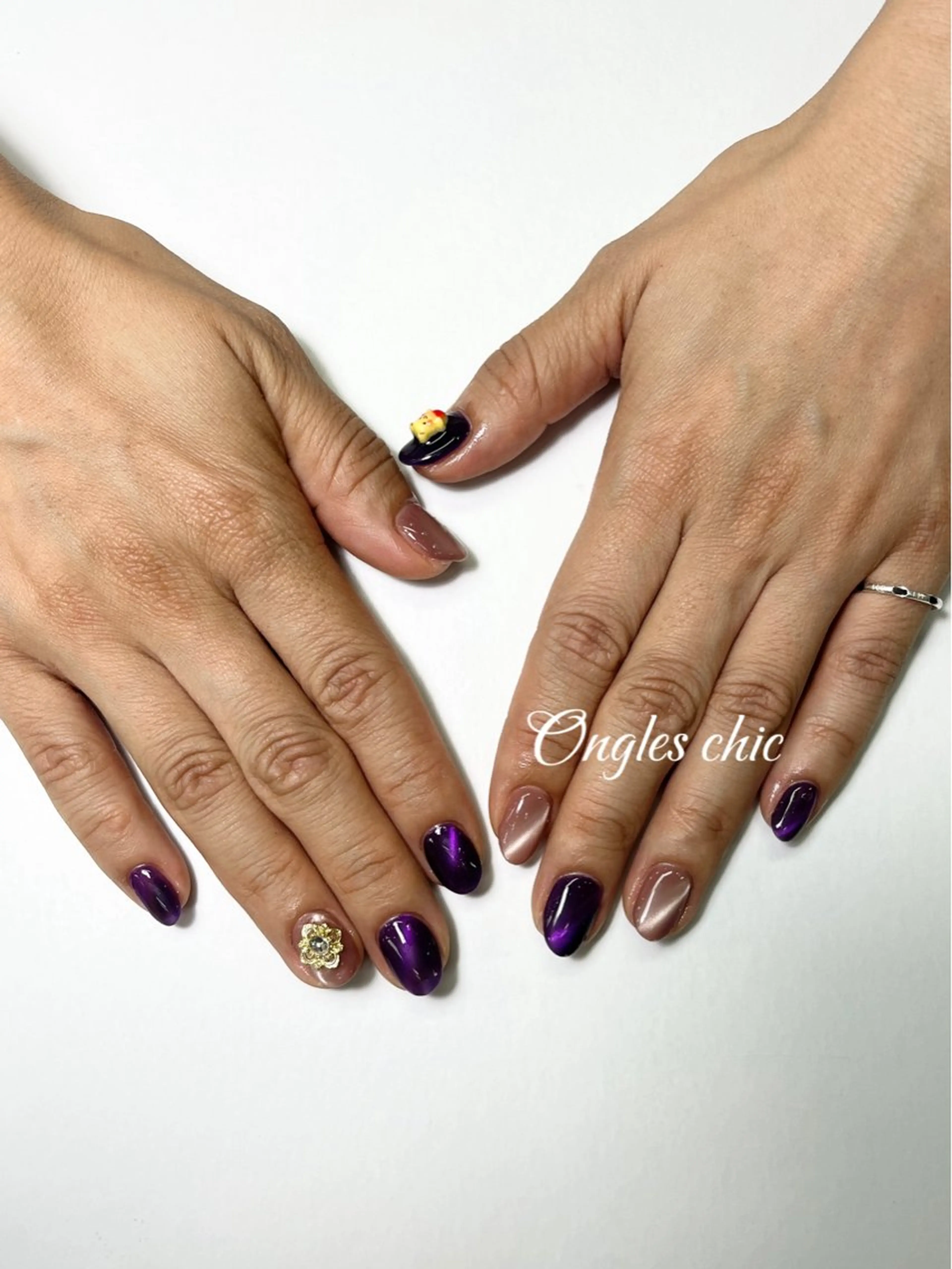 ネイル ハンドネイル ハンドケア ongles chicのネイルデザイン