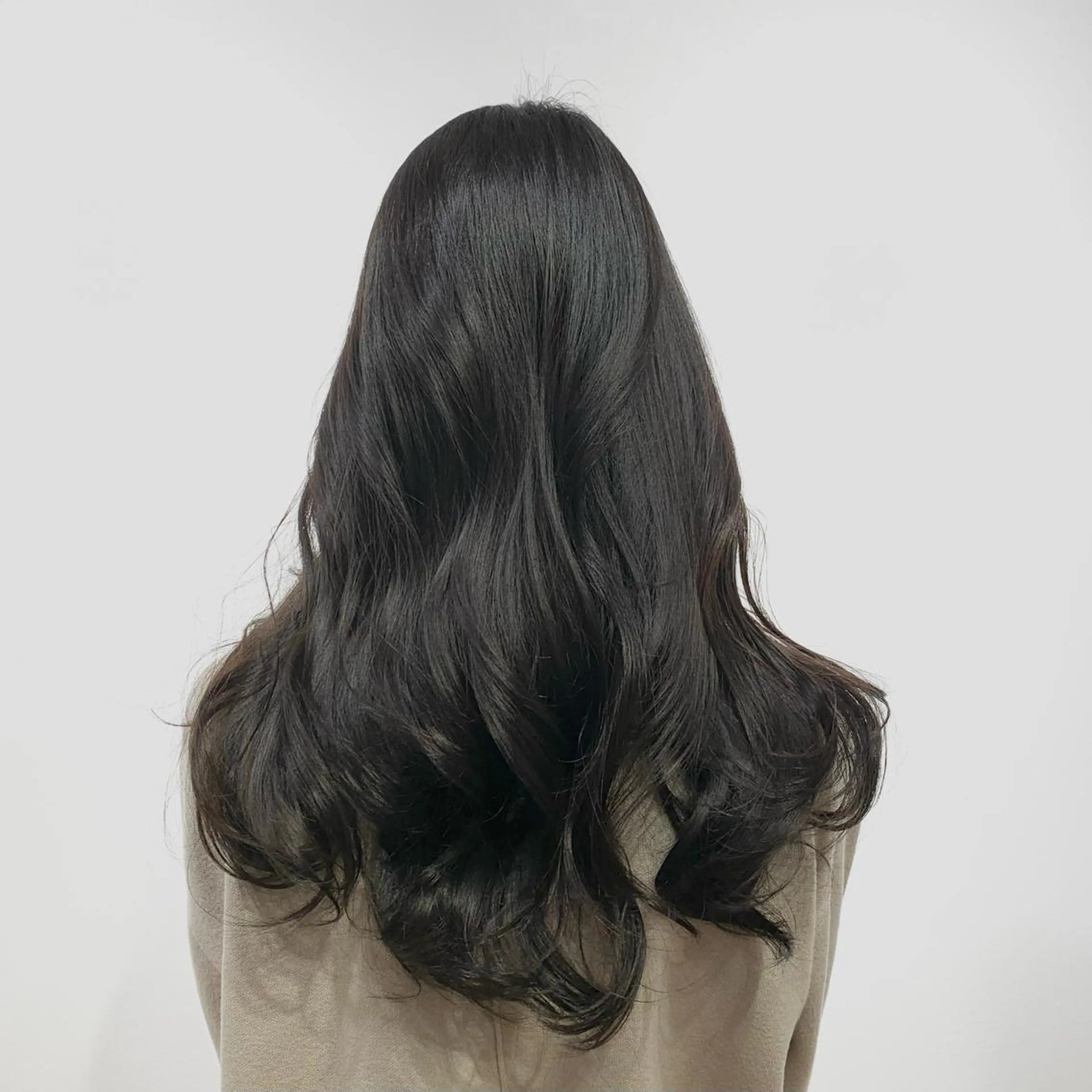 ロング カラー ヘアアレンジ キヨミ 韓国レイヤーカットのヘアスタイル